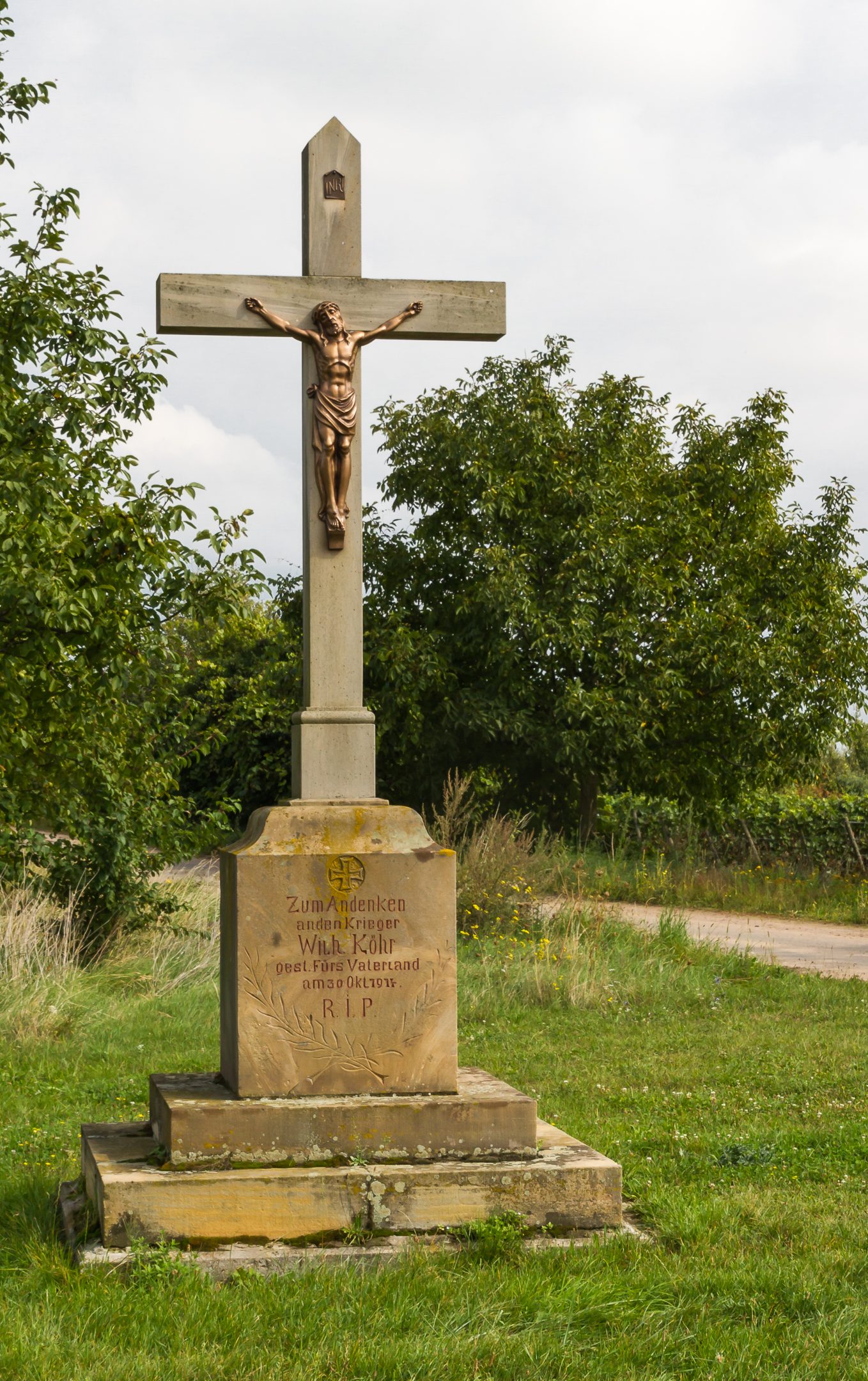 2014 09 14 Wegekreuz Bergweg