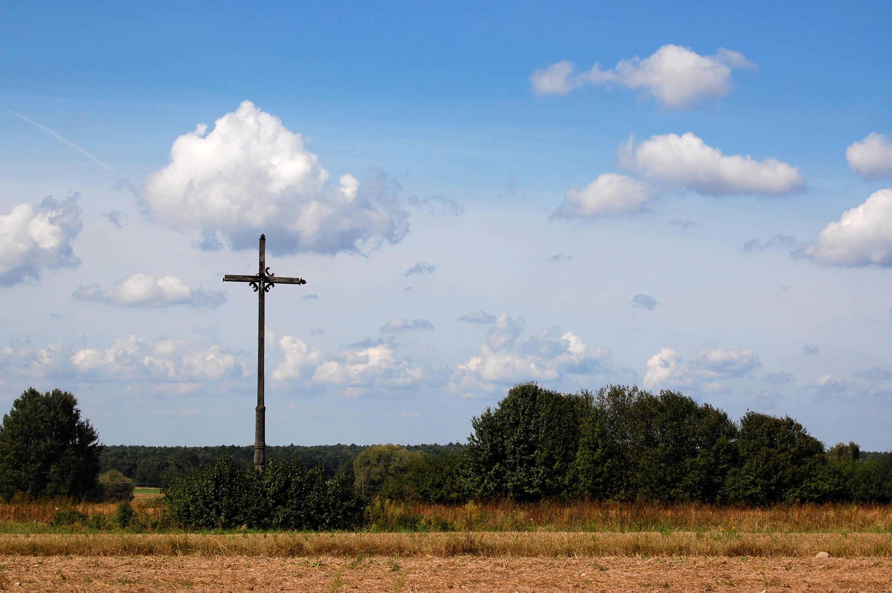 Chęciny krzyż
