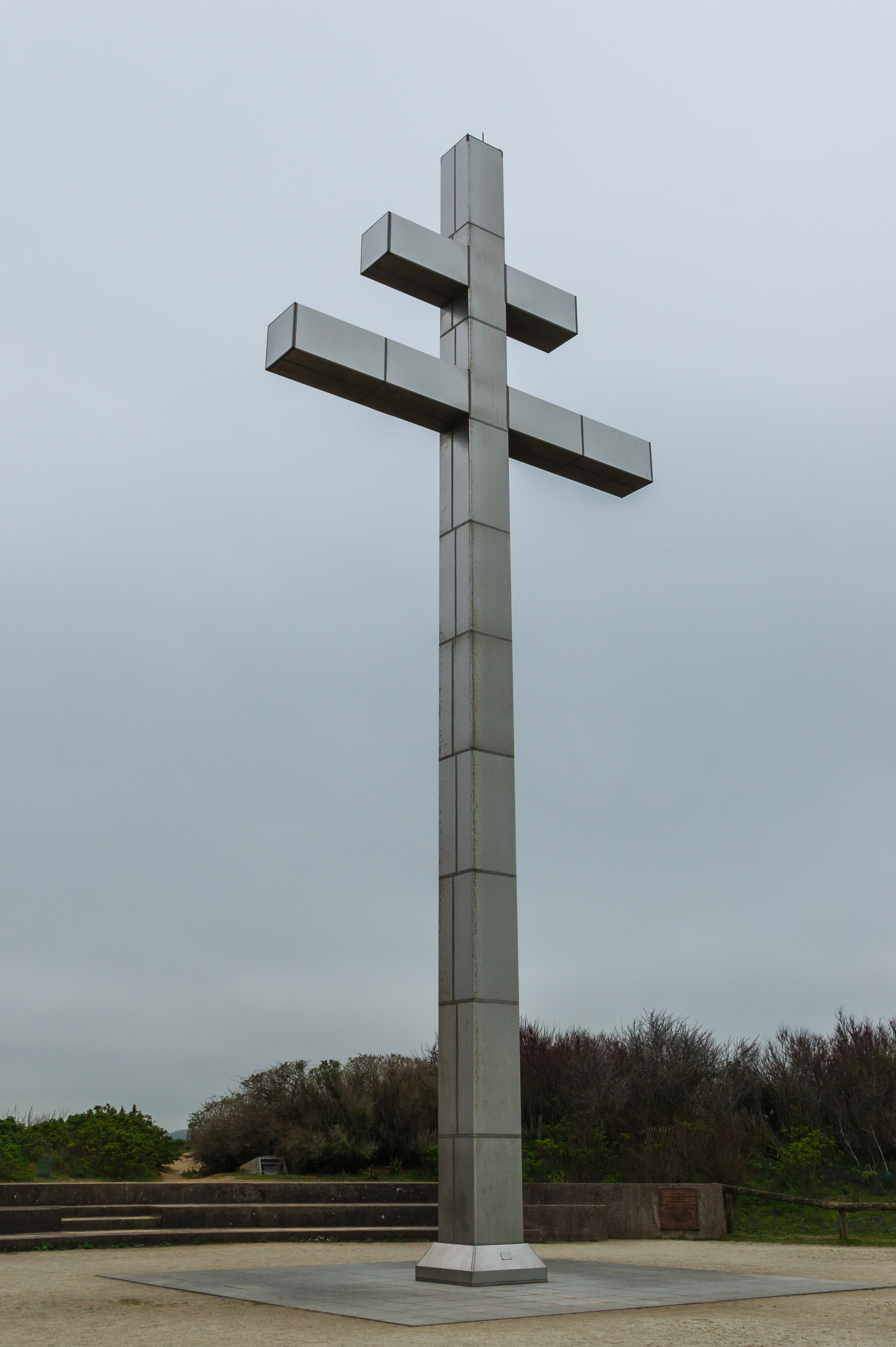 Croix de Lorraine Juno Beach Calvados, France