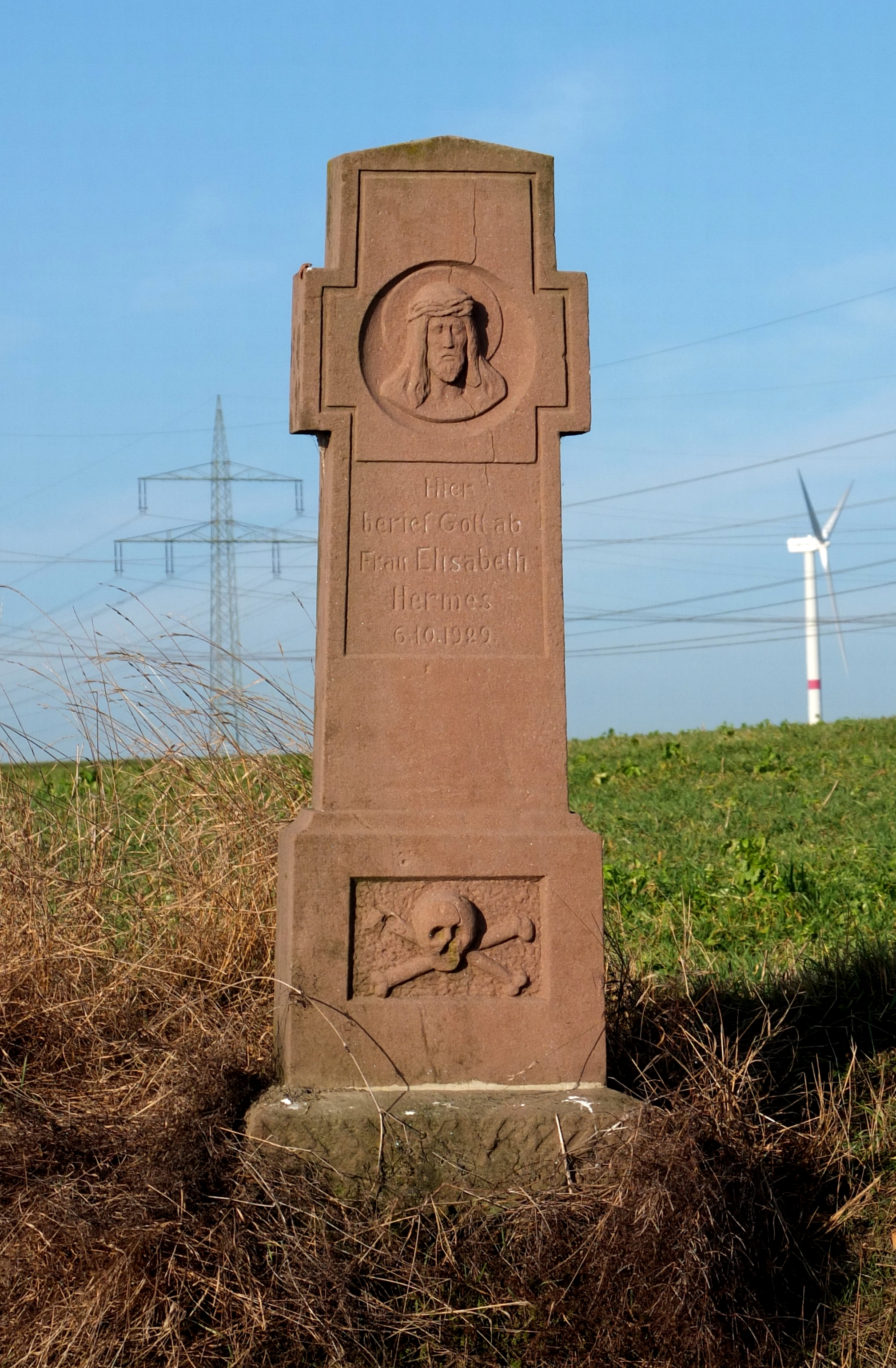 Halsdorf Wegekreuz 1929