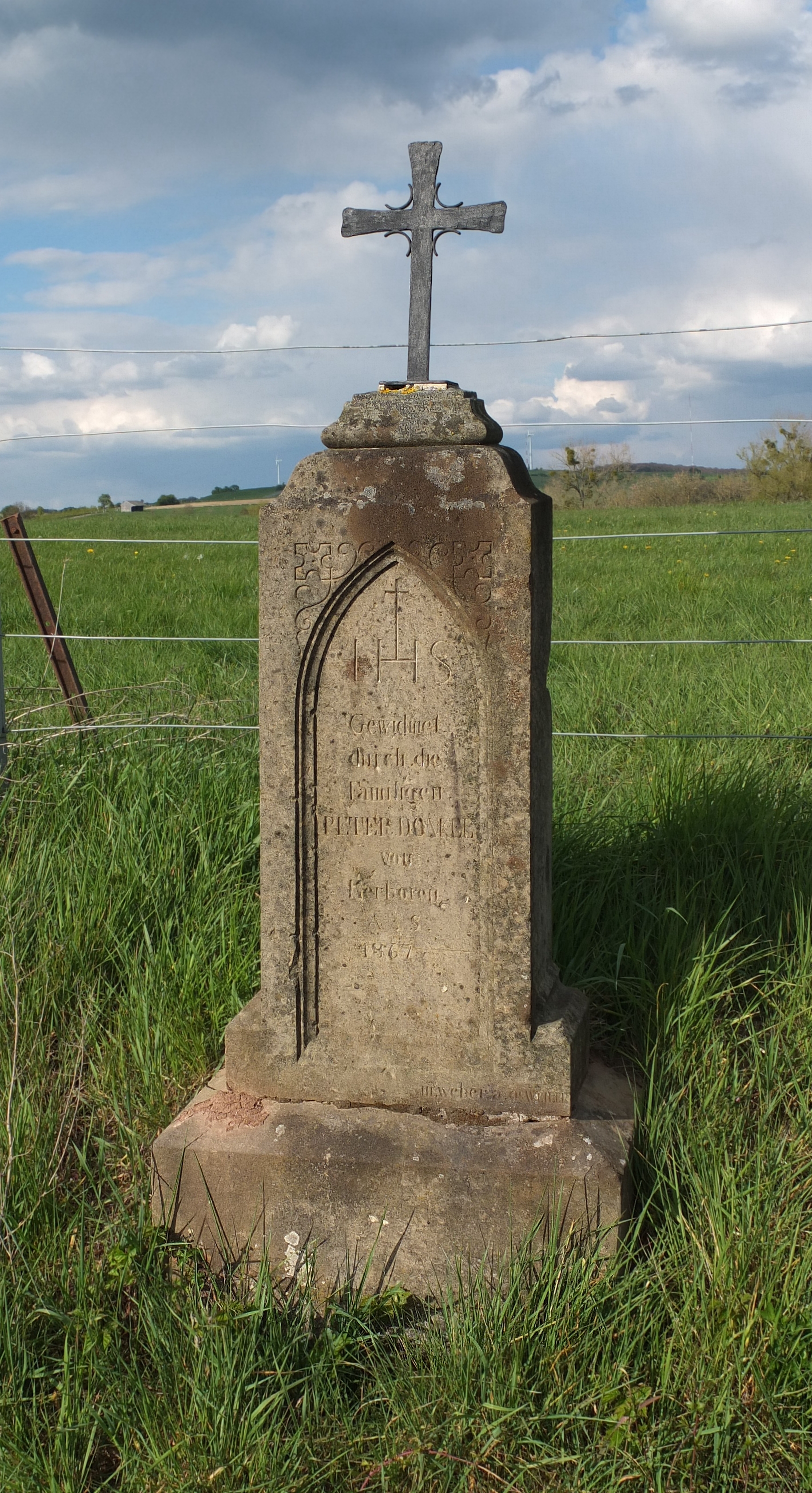 Herborn Wegekreuz 1867 (2)