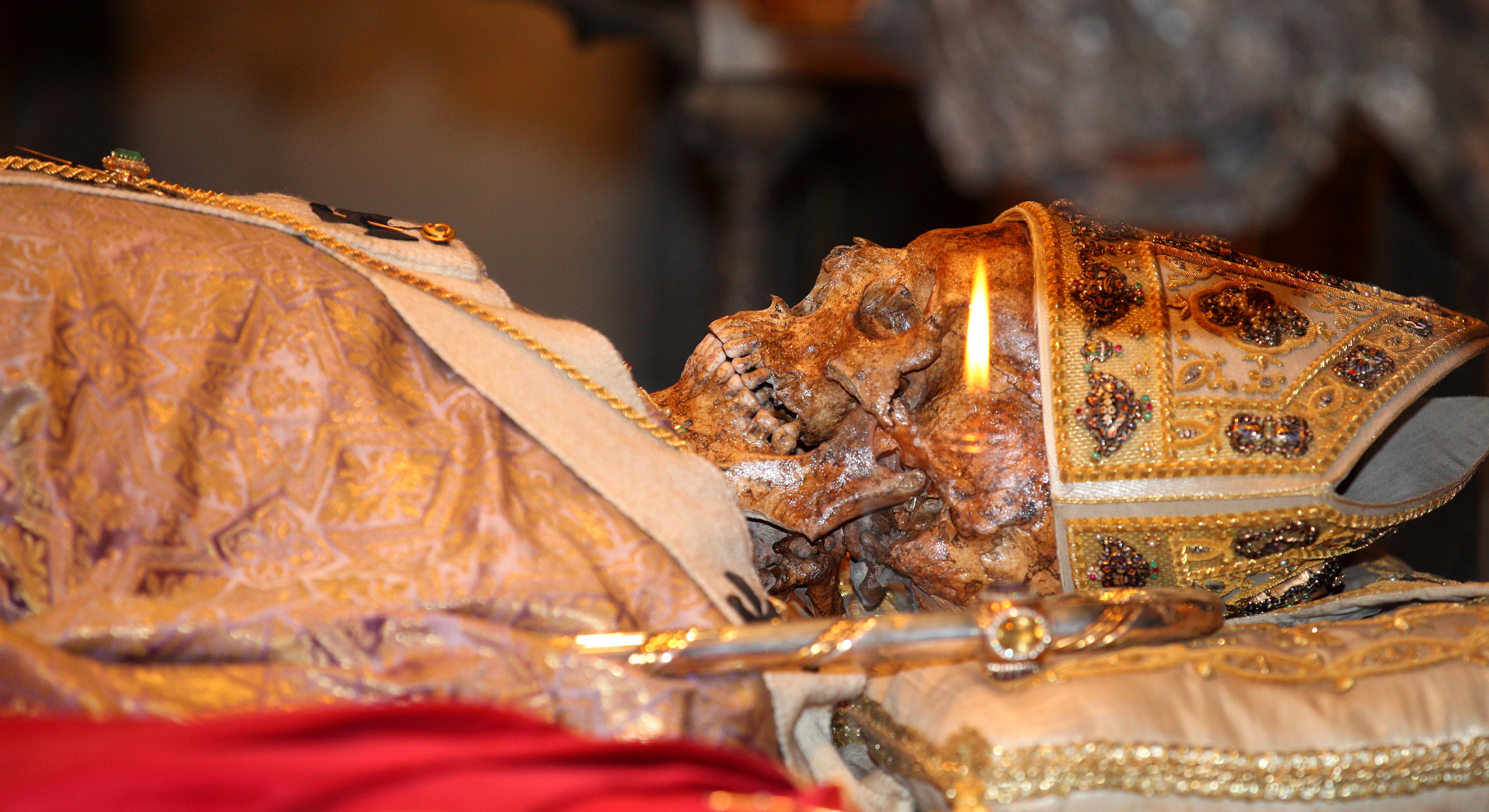 Saint Ambrose relics, Milan, Italy, European Union, August 2013, picture 10