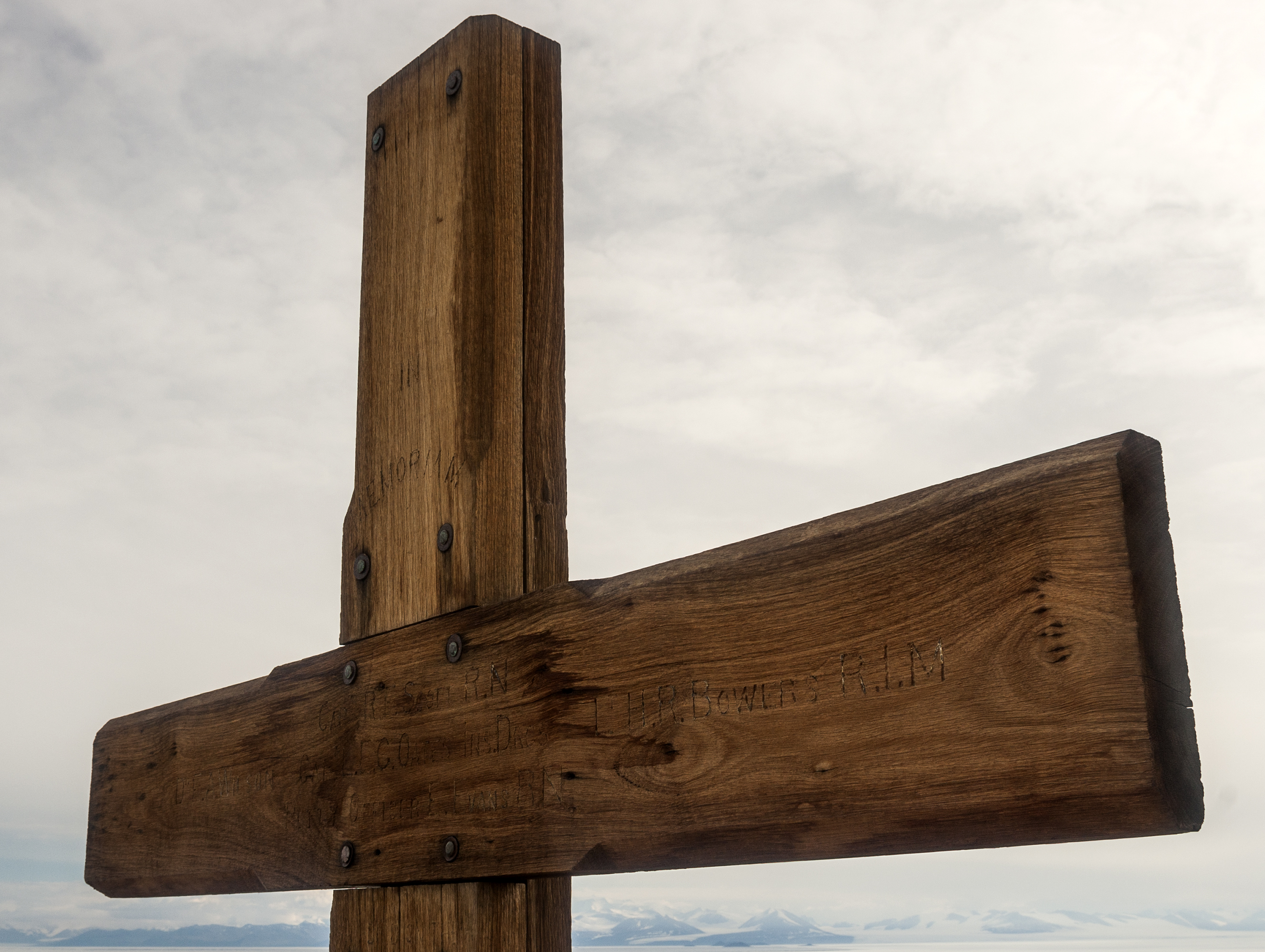 Observation Hill Cross Close-up
