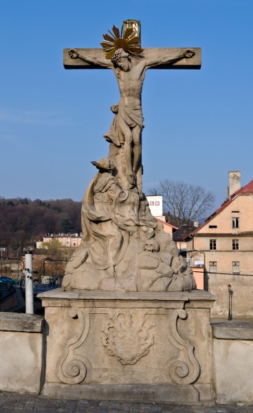 2014 Kłodzko, most, Ukrzyżowanie 01