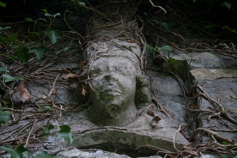 Ballymote Friary W Limestone Head 2010 09 23