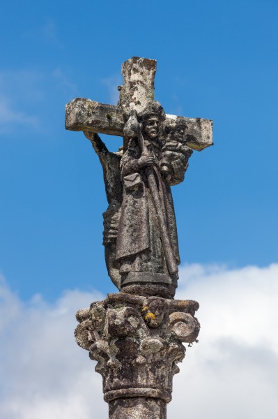 Cruceiro en Campo Lameiro. Galiza. CL28
