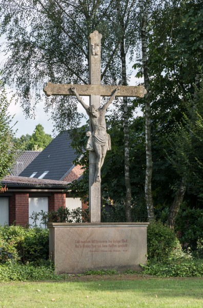 Hausdülmen, Wegekreuz an der Halterner Straße -- 2014 -- 3034