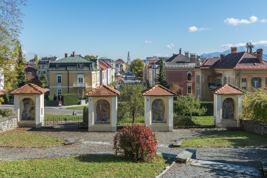 Klagenfurt Kreuzbergl Kreuzweg und Radetzkystrasse 20102015 8258
