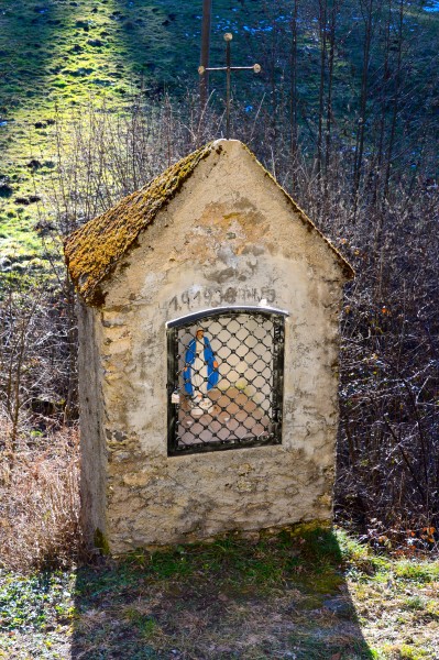 Klagenfurt Sankt Primus Bildstock im Steinbruch 28012015 266