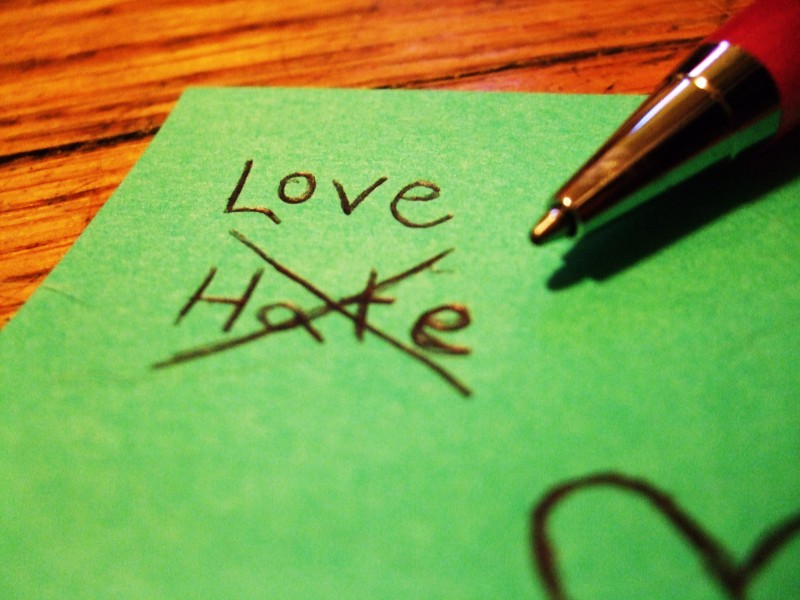 Love vs. Hate