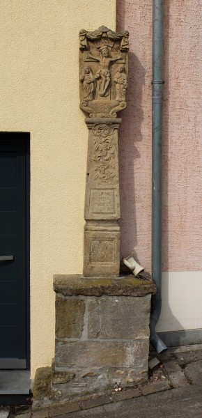Medernach wayside cross 1809 (1)