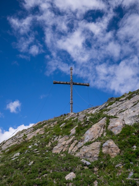 Paznaun - Rauher Kopf - Gipfelkreuz 02