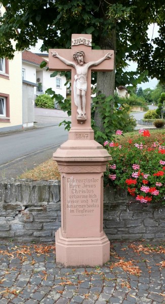 Platten Wegekreuz 1847