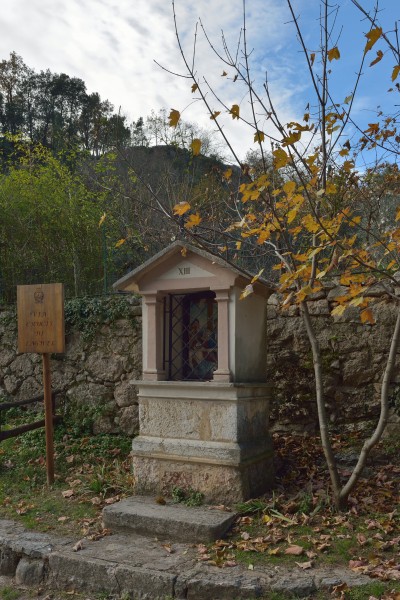 Thirteenth station of the cross in Laghel Arco