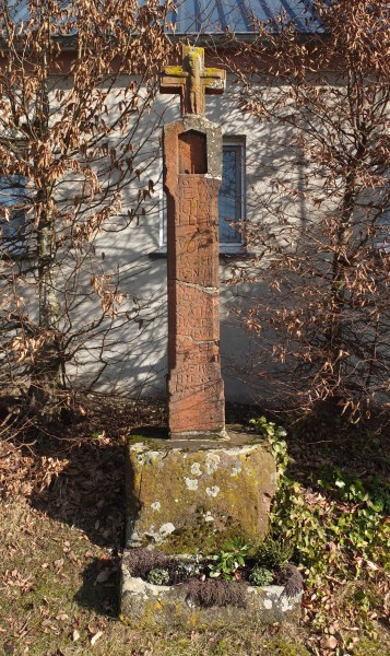 Weidingen Wegekreuz 1636