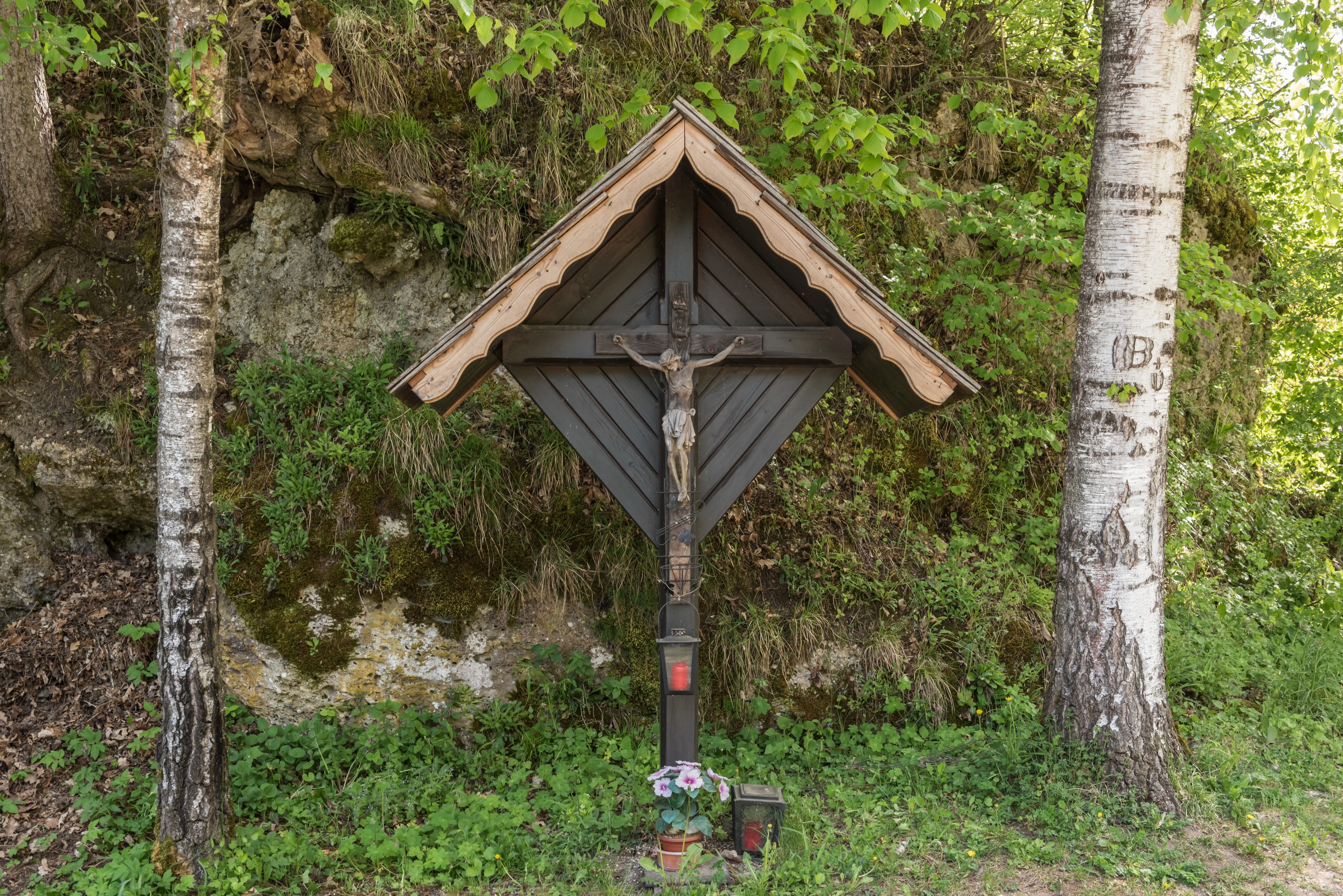 Ebenthal Gurnitz Kirchenstrasse Wegkreuz 22042016 1767