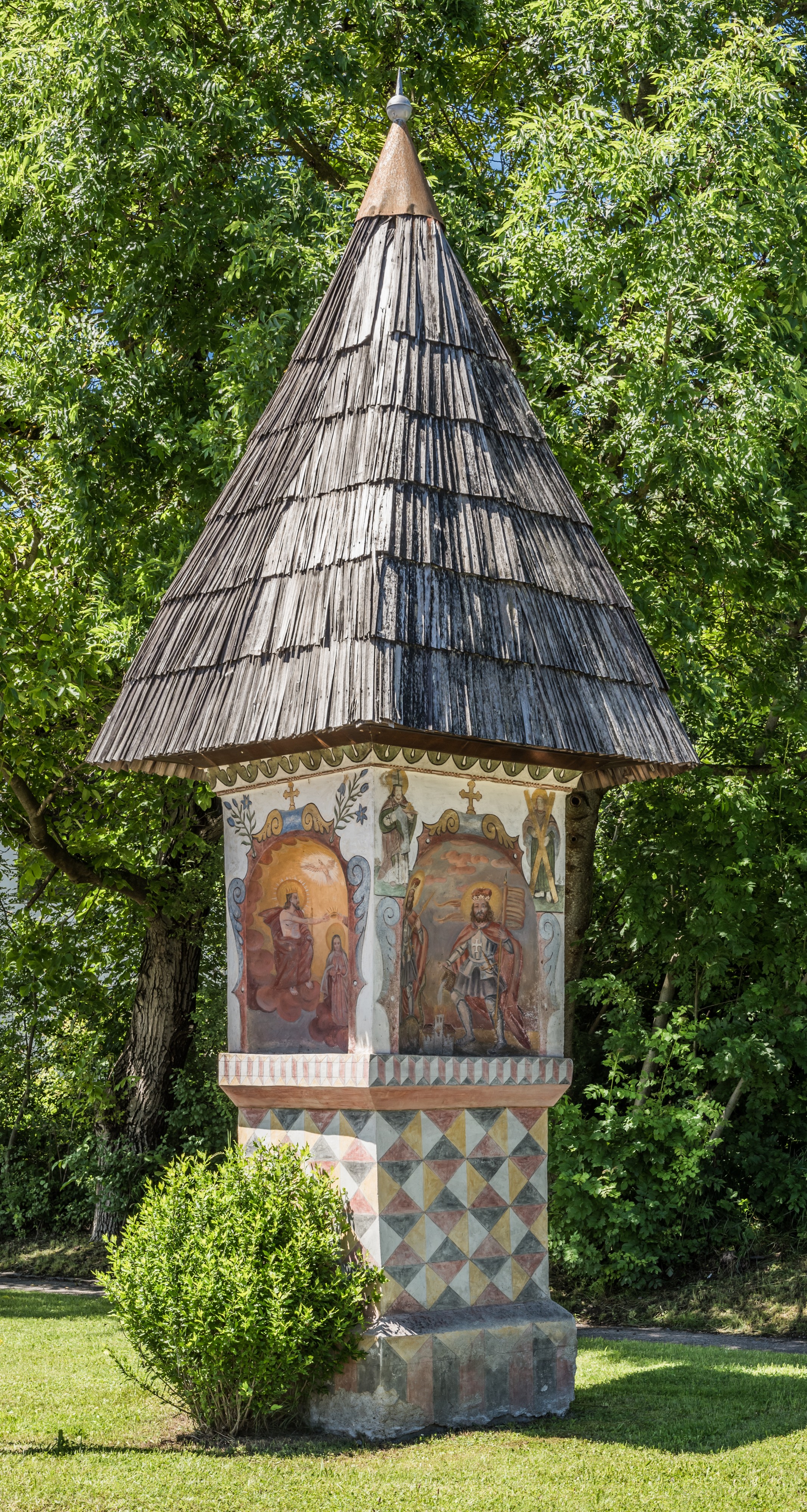 Krumpendorf Leinsdorfer Strasse Schuriankreuz Ost Ansicht 15062016 2642