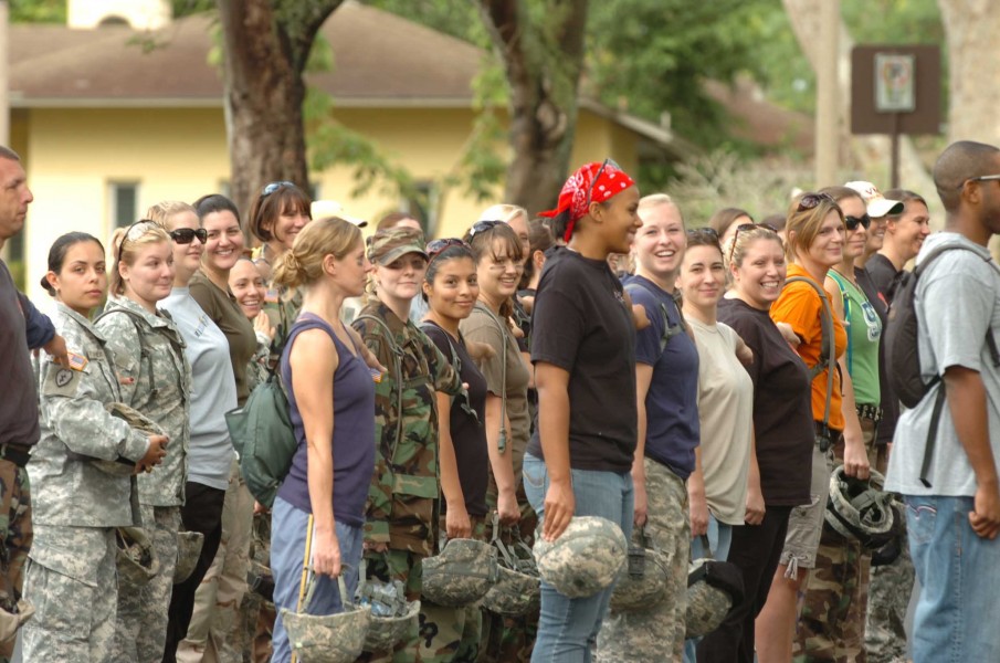 Flickr - The U.S. Army - Trooper's spouses earn their spurs (1)