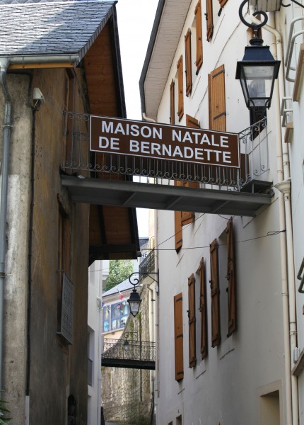 the birthplace of Bernadette (maison natale de Bernadette) in Lourdes, France, Europe, August 2013, picture 17