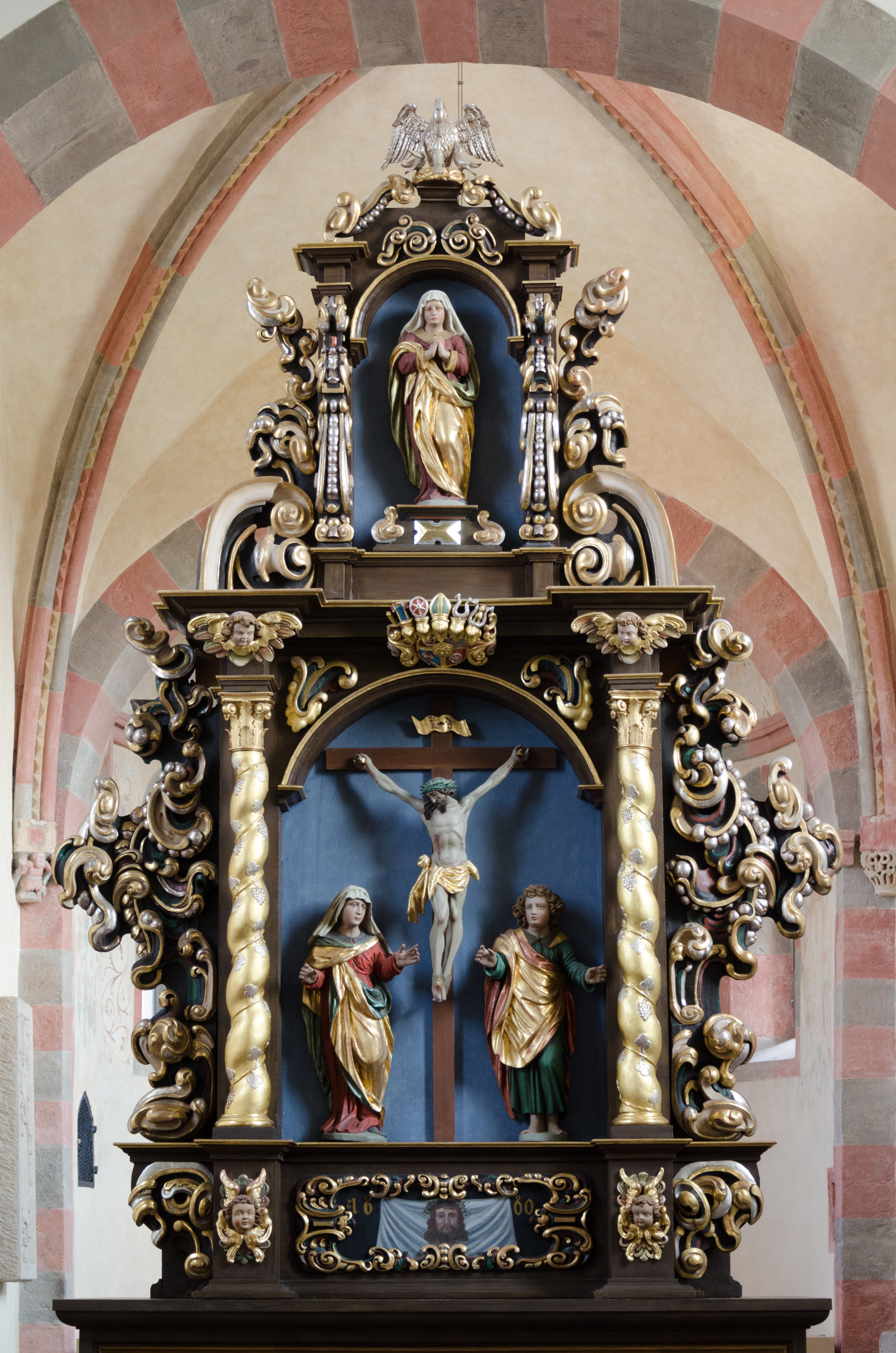 Burkardroth, Frauenroth, Klosterkirche-010