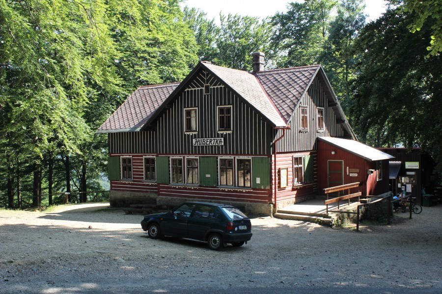 Bílý Potok, chata Hubertka