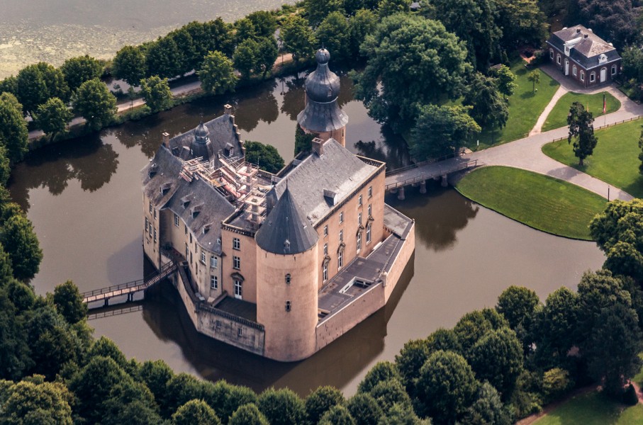 Borken, Wasserschloss Gemen -- 2014 -- 2243 -- Ausschnitt
