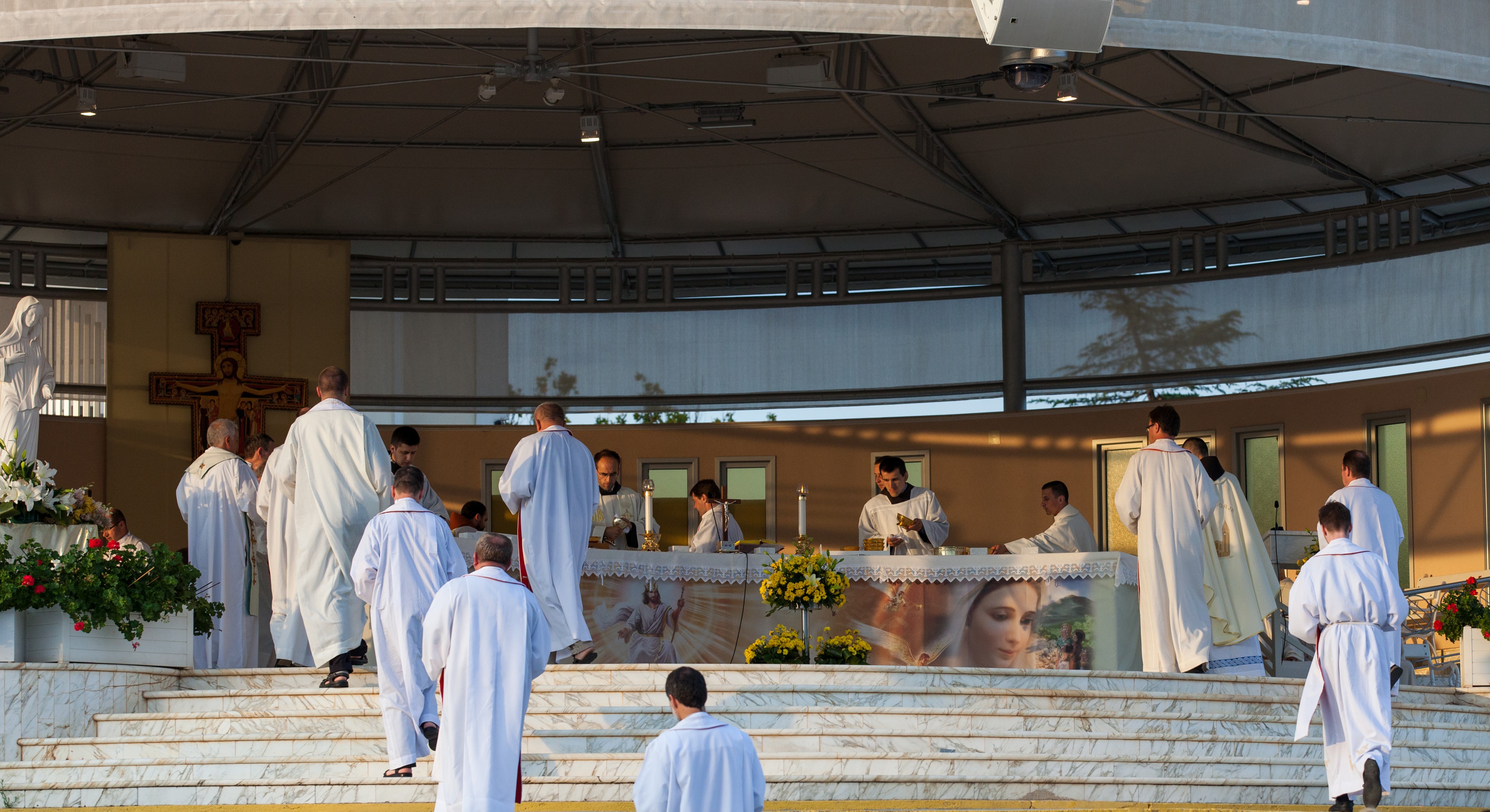 priests in Medjugorje, Bosnia, July 2014, picture 14