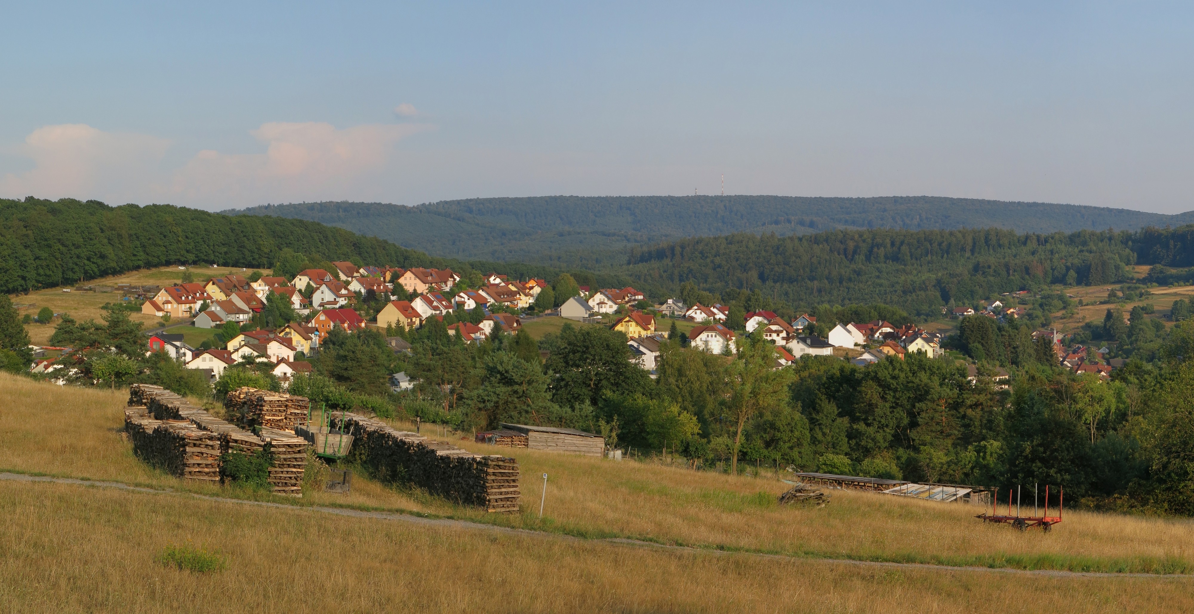 Weibersbrunn mit Geiersberg