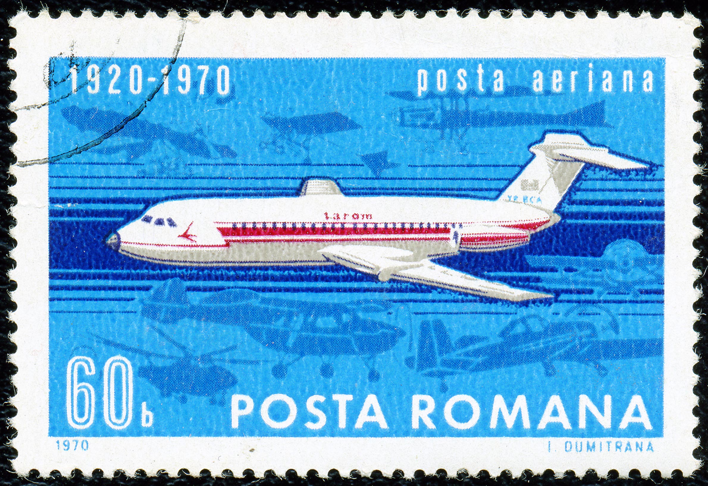 1970. Posta aeriana 1920-1970