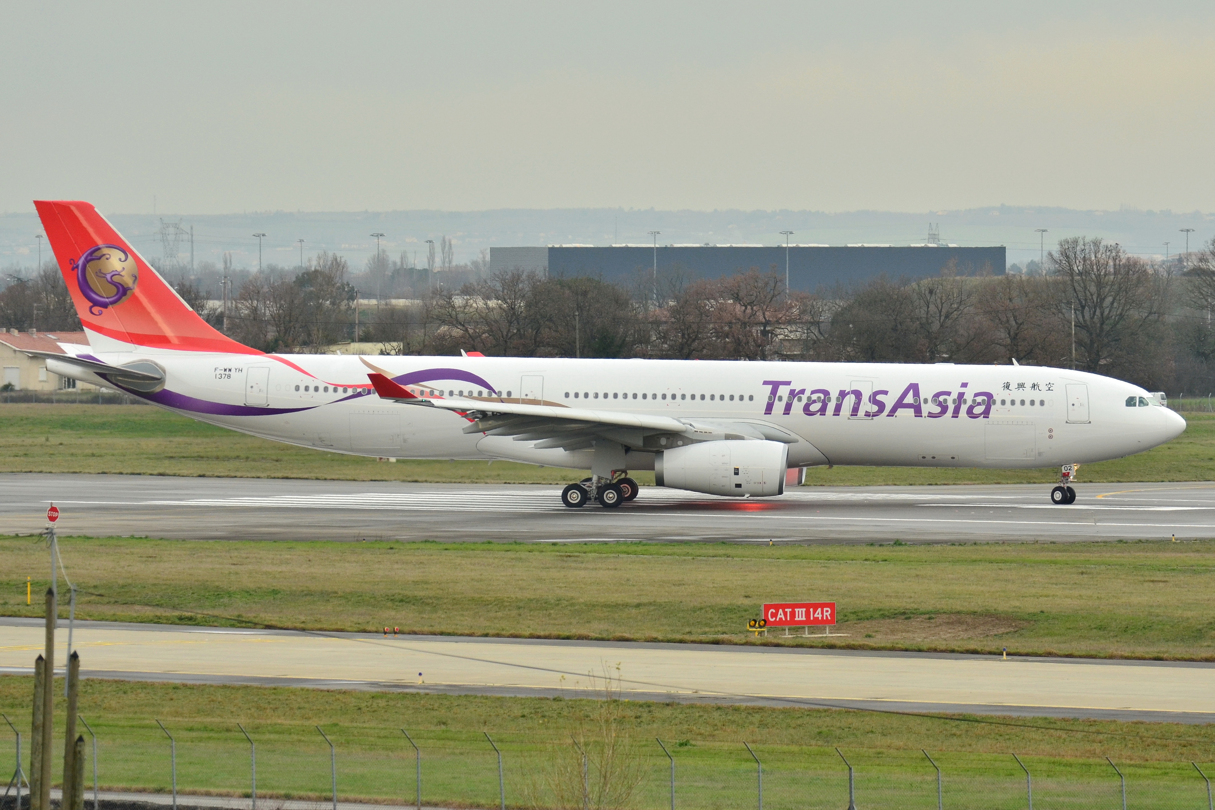 Airbus A330-300 (TransAsia Airways) - F-WWYH - MSN 1378 (10313136076)