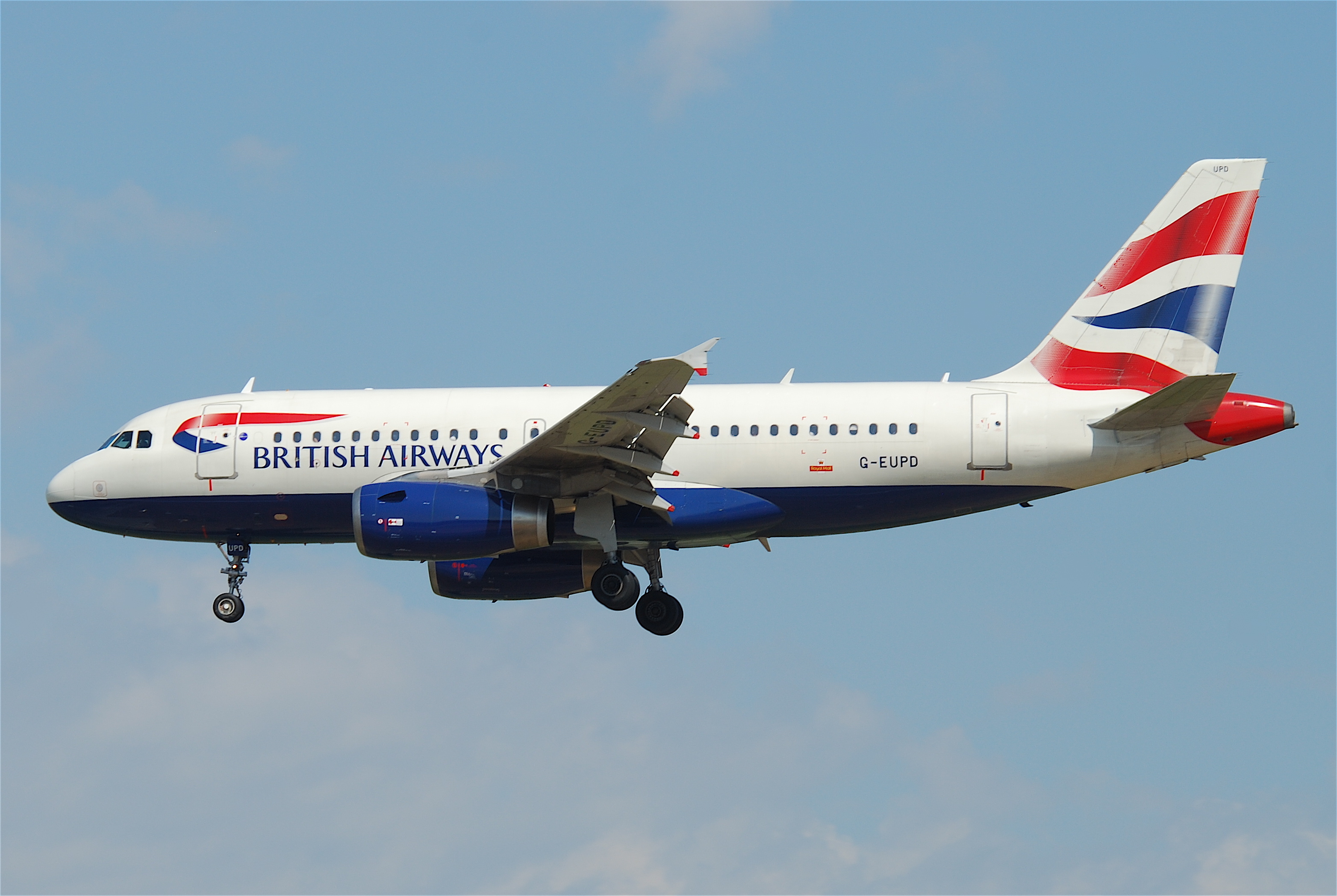 British Airways Airbus A319-131; G-EUPD@FRA;06.07.2011 603gx (5915189750)