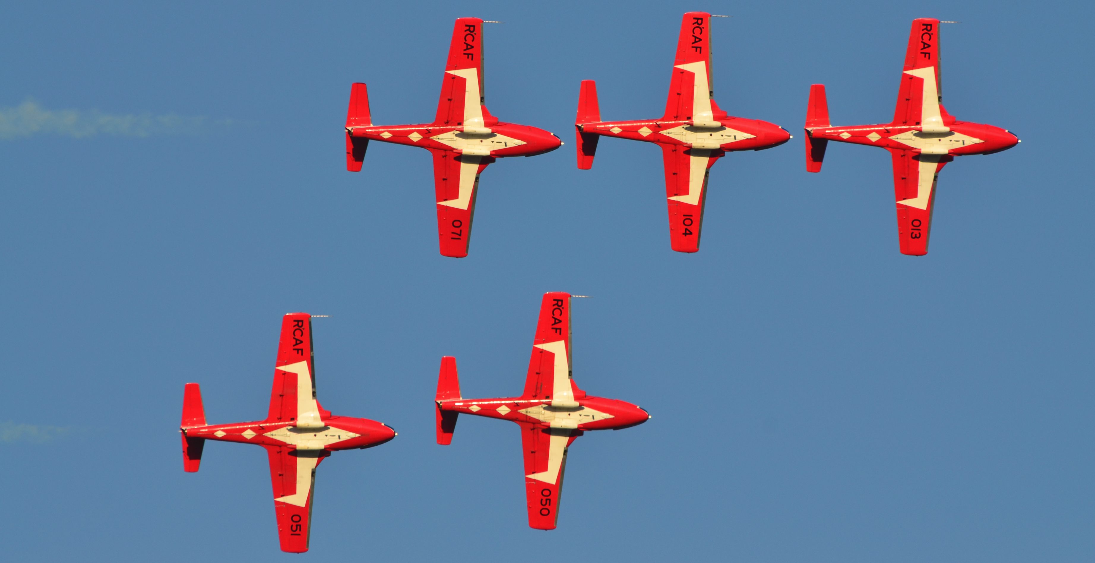 Canadian Snowbirds Quebec city 2012-3