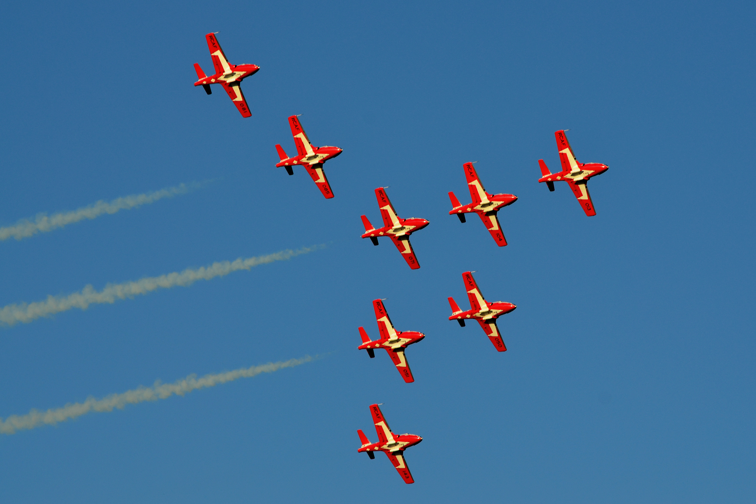 Canadian Snowbirds Quebec city 2012