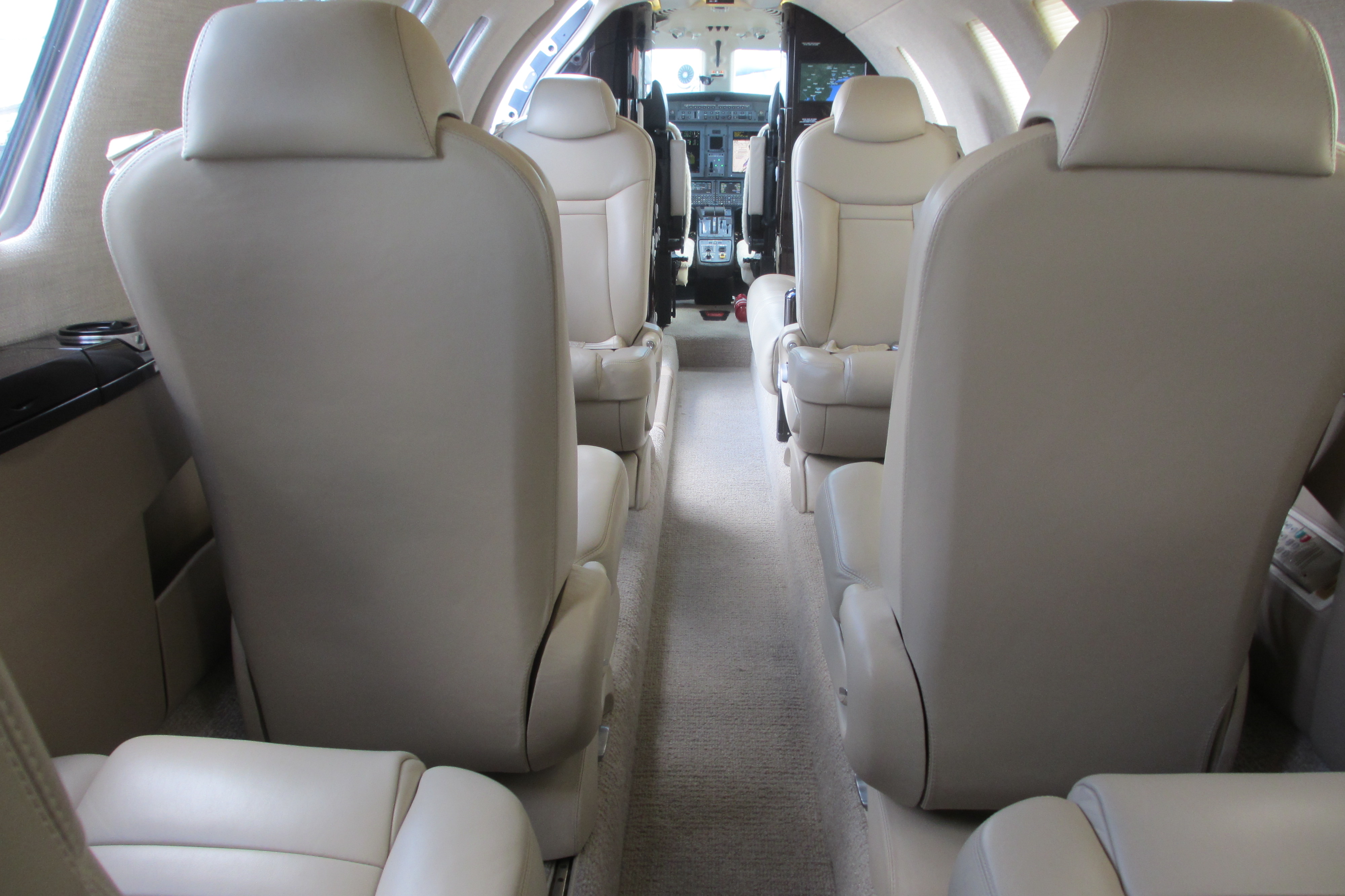 Cessna Citation CJ4 cabin interior
