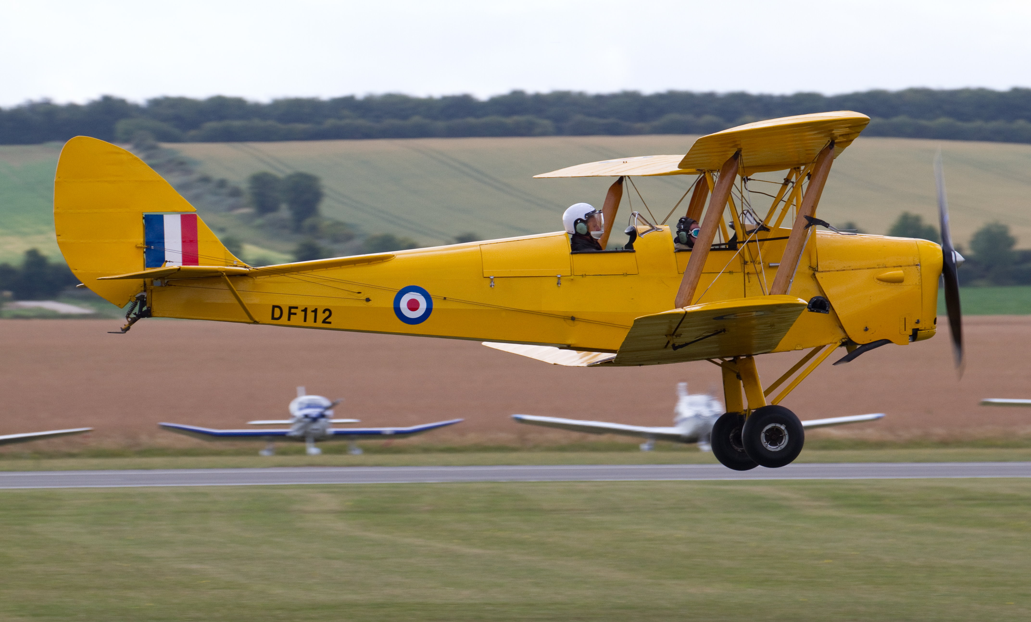 De Havilland DH82 Tiger Moth DF112 (5922558463)