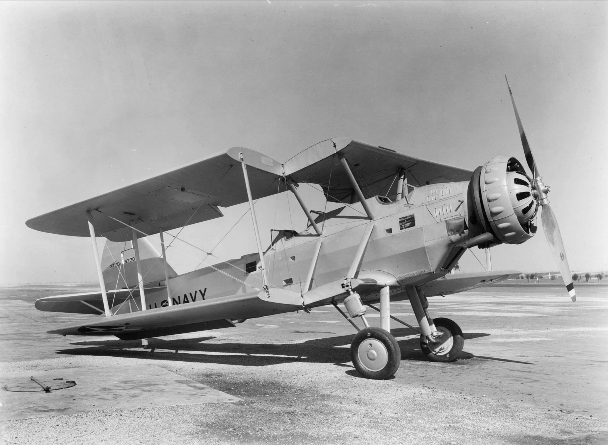 Douglas XT3D-1 with folded wing 1931