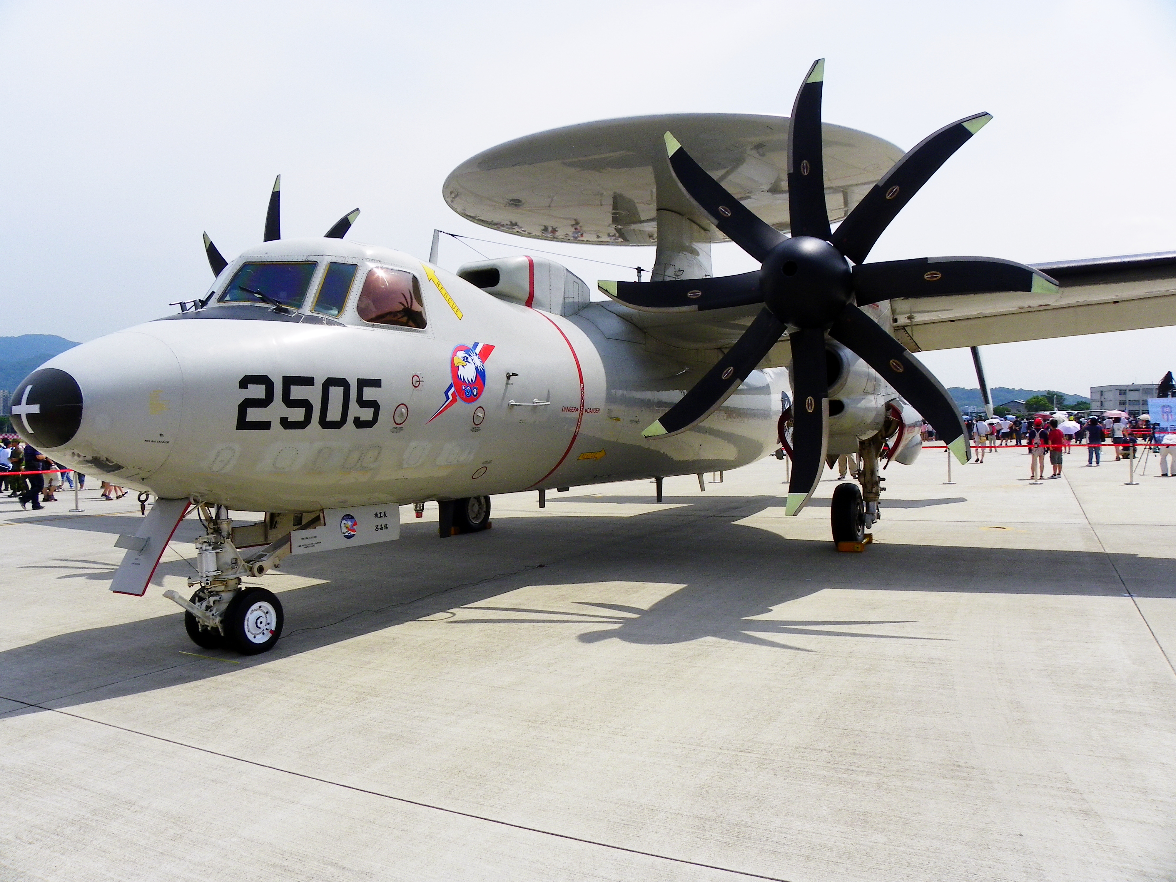 E-2K in Songshan Air Force Base 20110813
