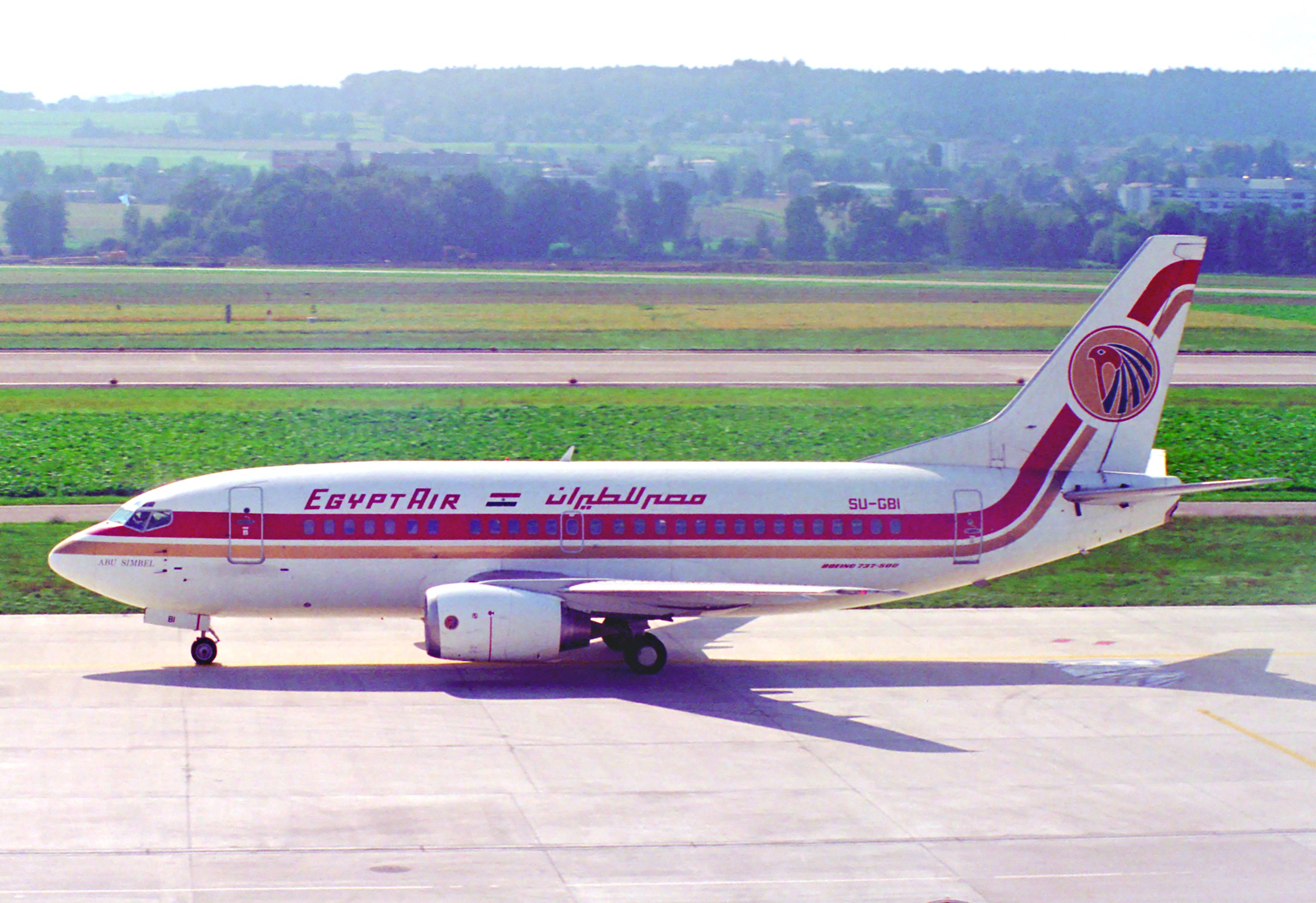 Egypt Air Boeing 737-500; SU-GBI@ZRH;01.10.1994 (6470804219)