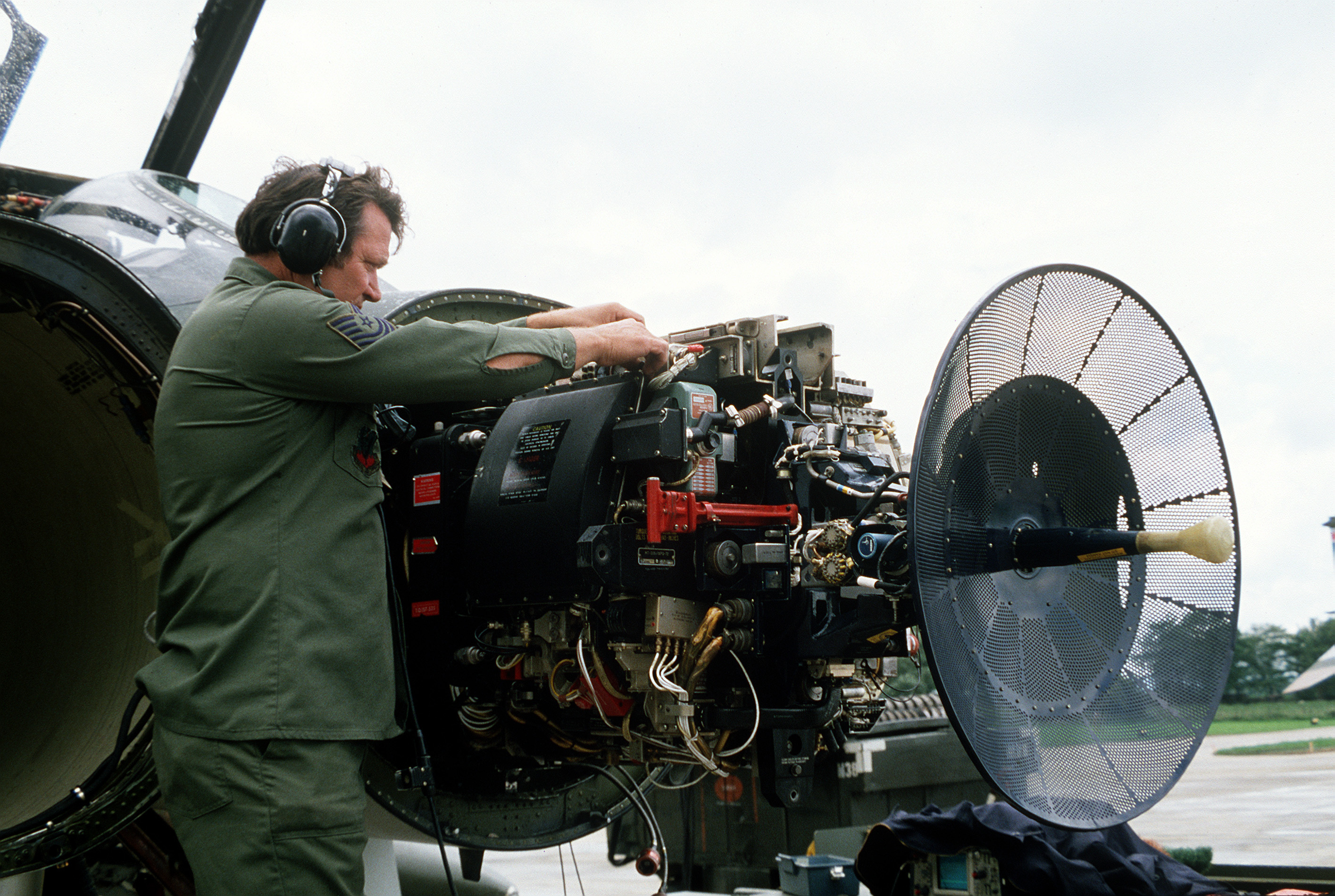 F-4C APQ-100 radar maintenance 1982