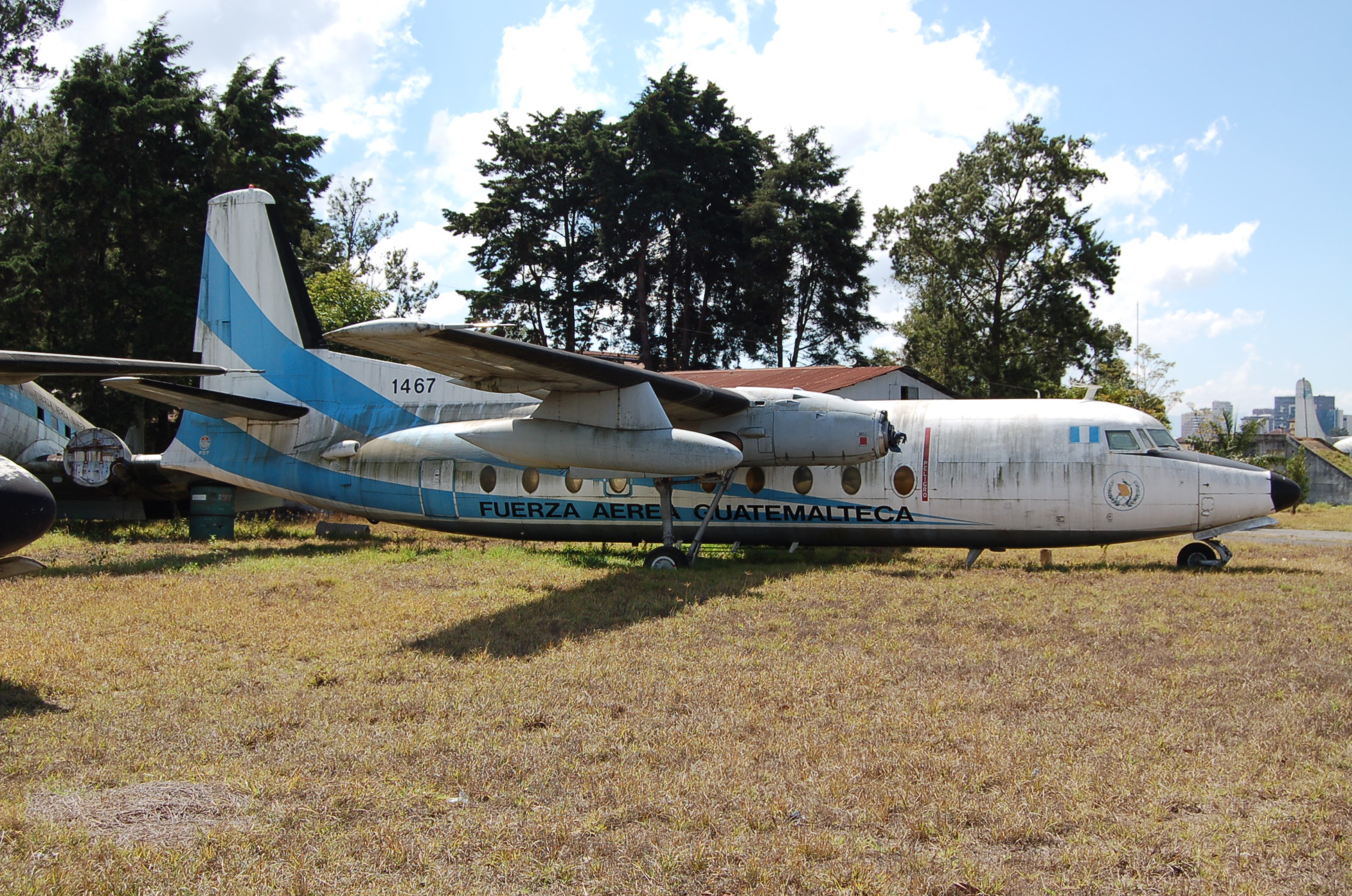 Fokker F.27 withdrawn from use from the Guatemalan Air Force at Guatemala City,Guatemala (6872707100)