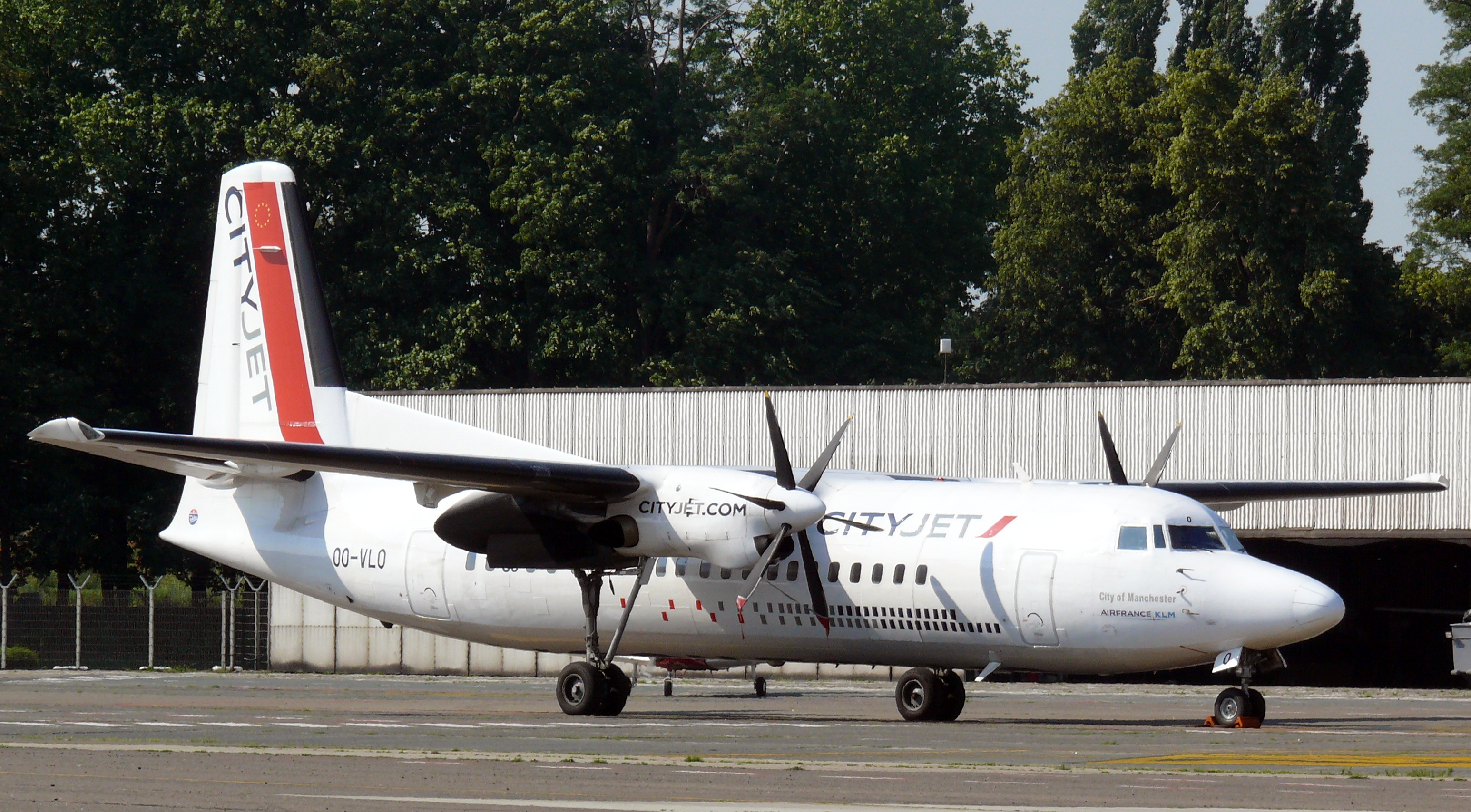 Fokker F50 OO-VLO