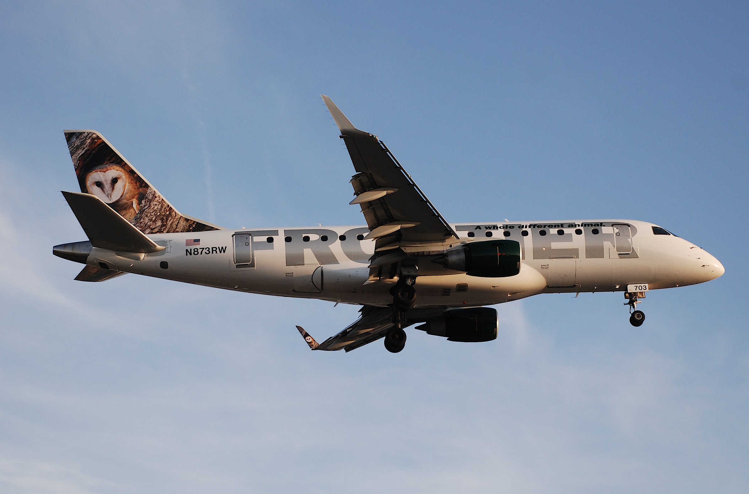 Frontier Airlines Embraer ERJ-170; N873RW@LAX;21.04.2007 466st (4288818949)