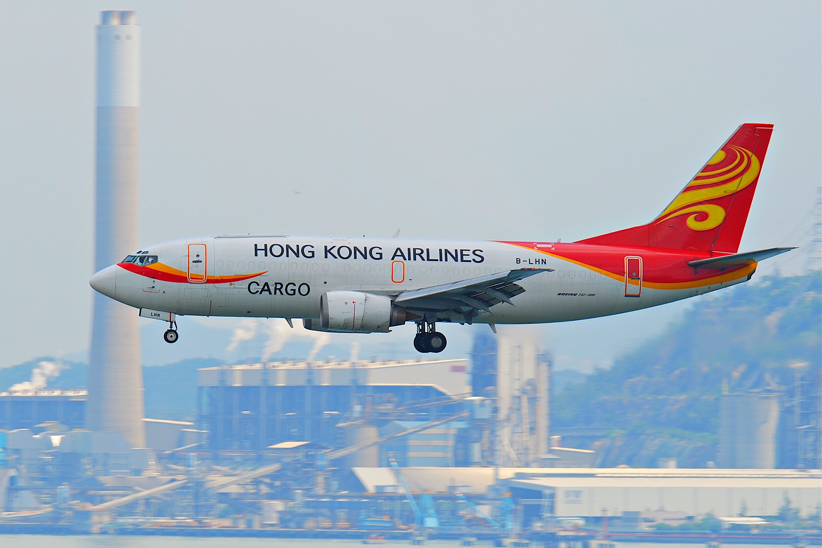 HongKong Airlines Cargo Boeing 737-300; B-LHN@HKG;31.07.2011 614ep (6053116936)