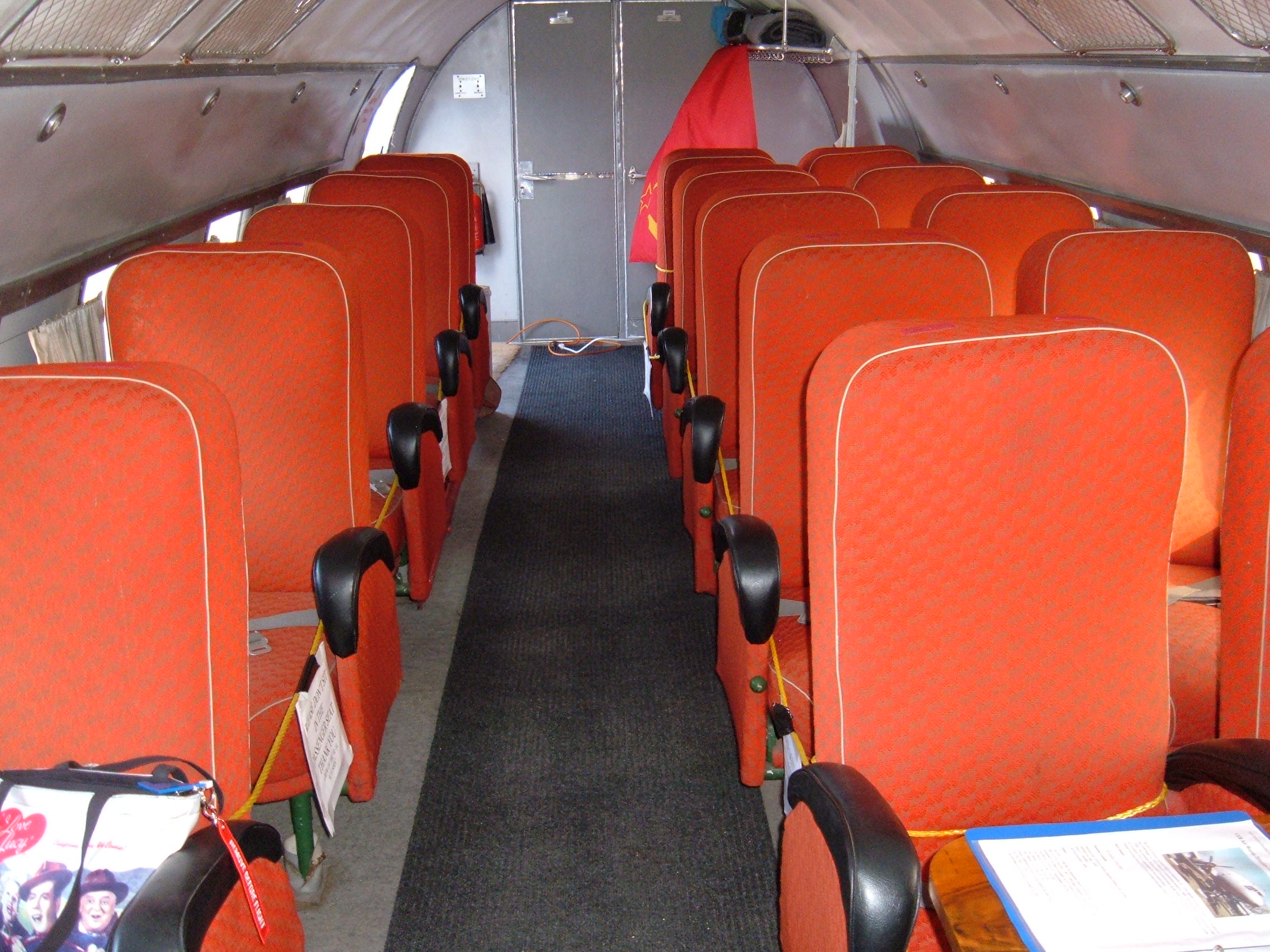 Ilyushin Il-14 cabin