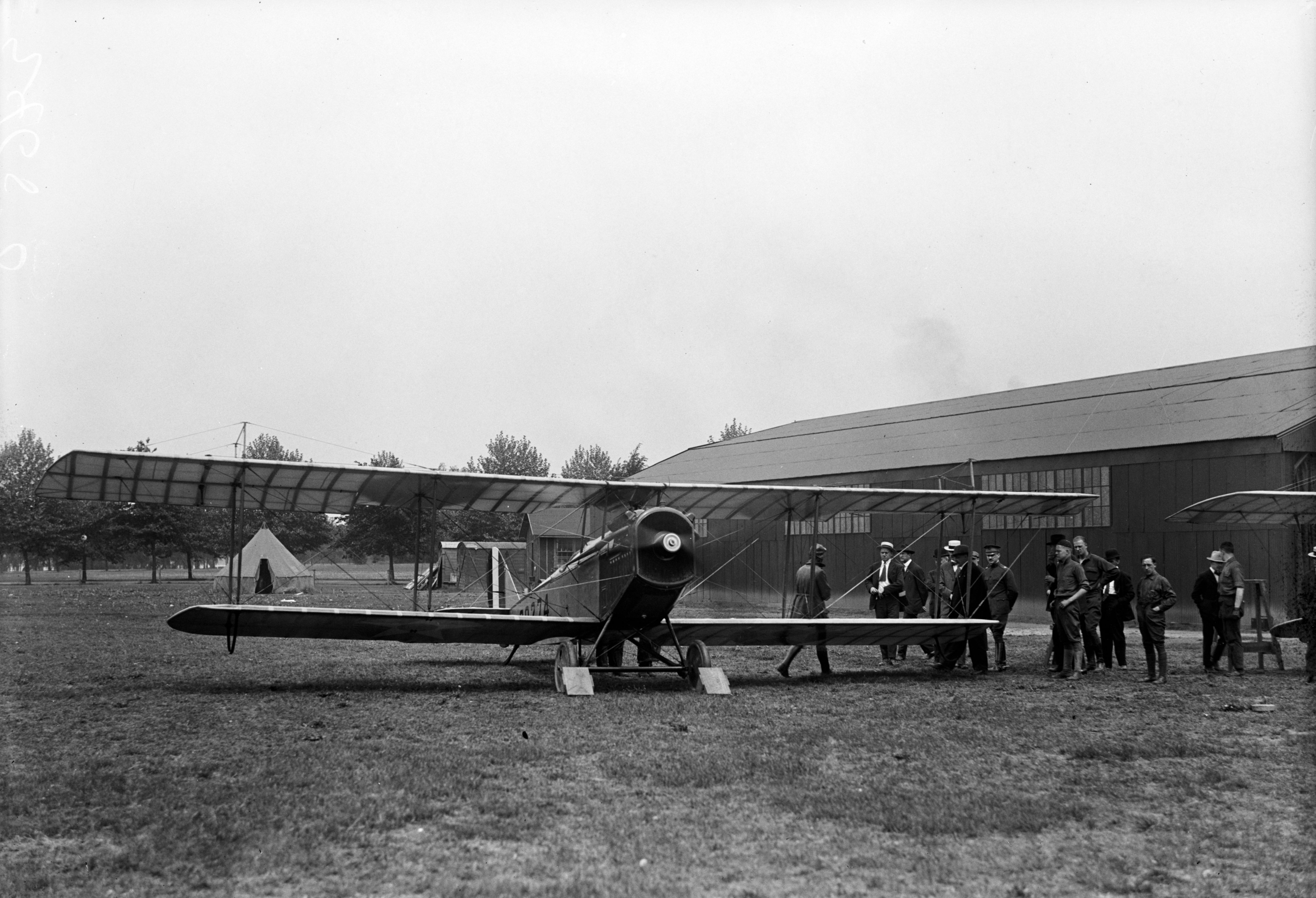 JN-4H US Air Mail inauguration Polo Field 1918