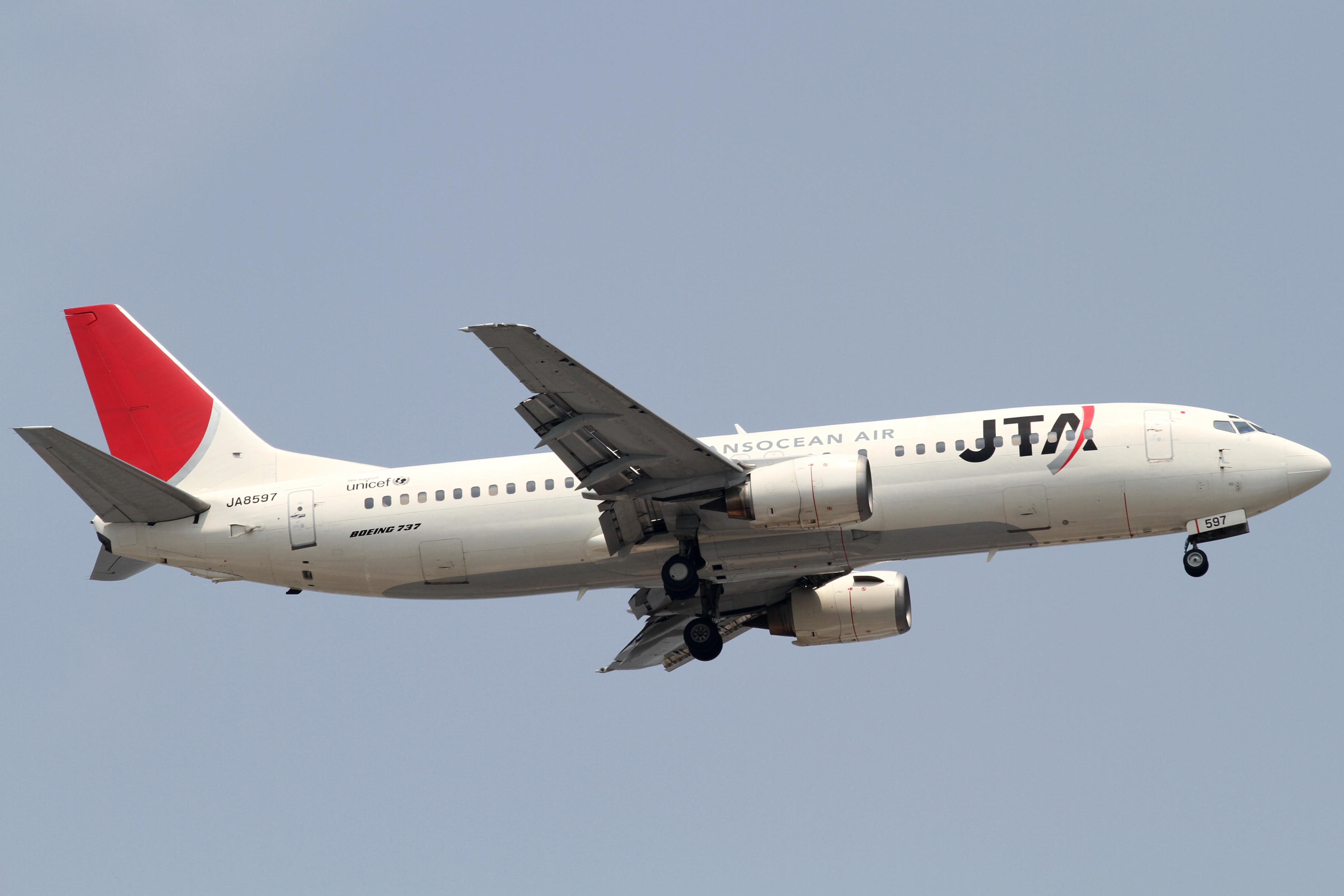 JTA B737-400(JA8597) (5007588447)