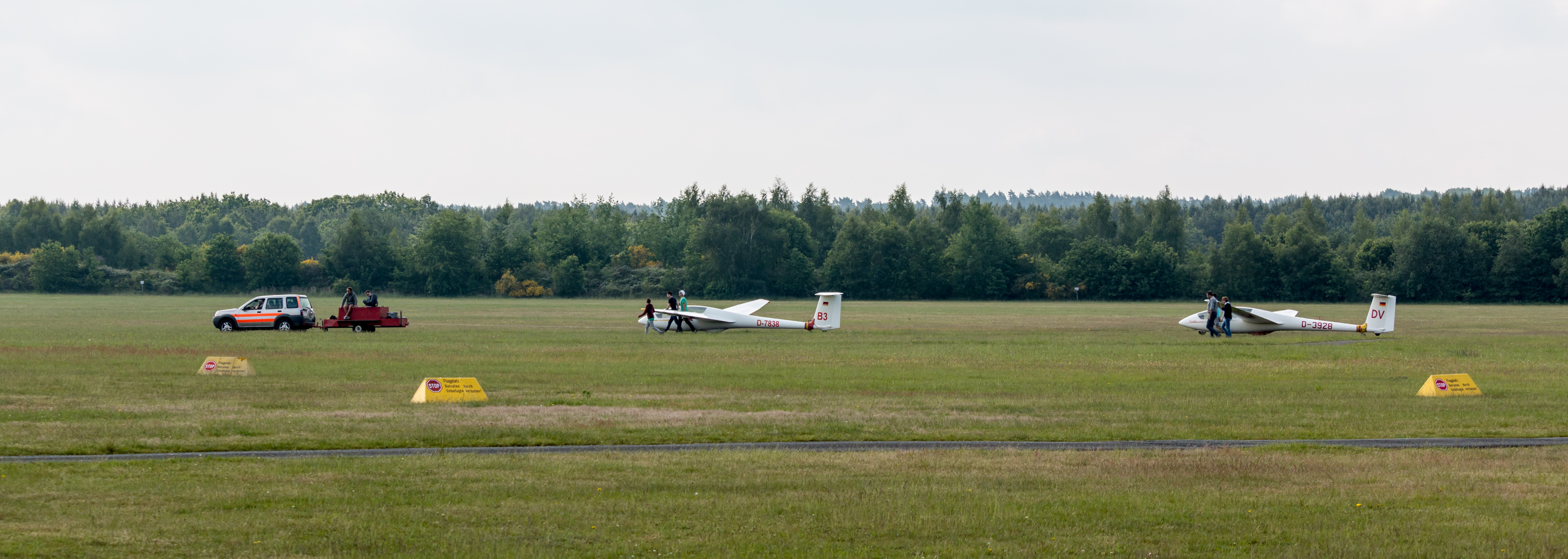 Lüdinghausen, Flugplatz Borkenberge -- 2014 -- 1117
