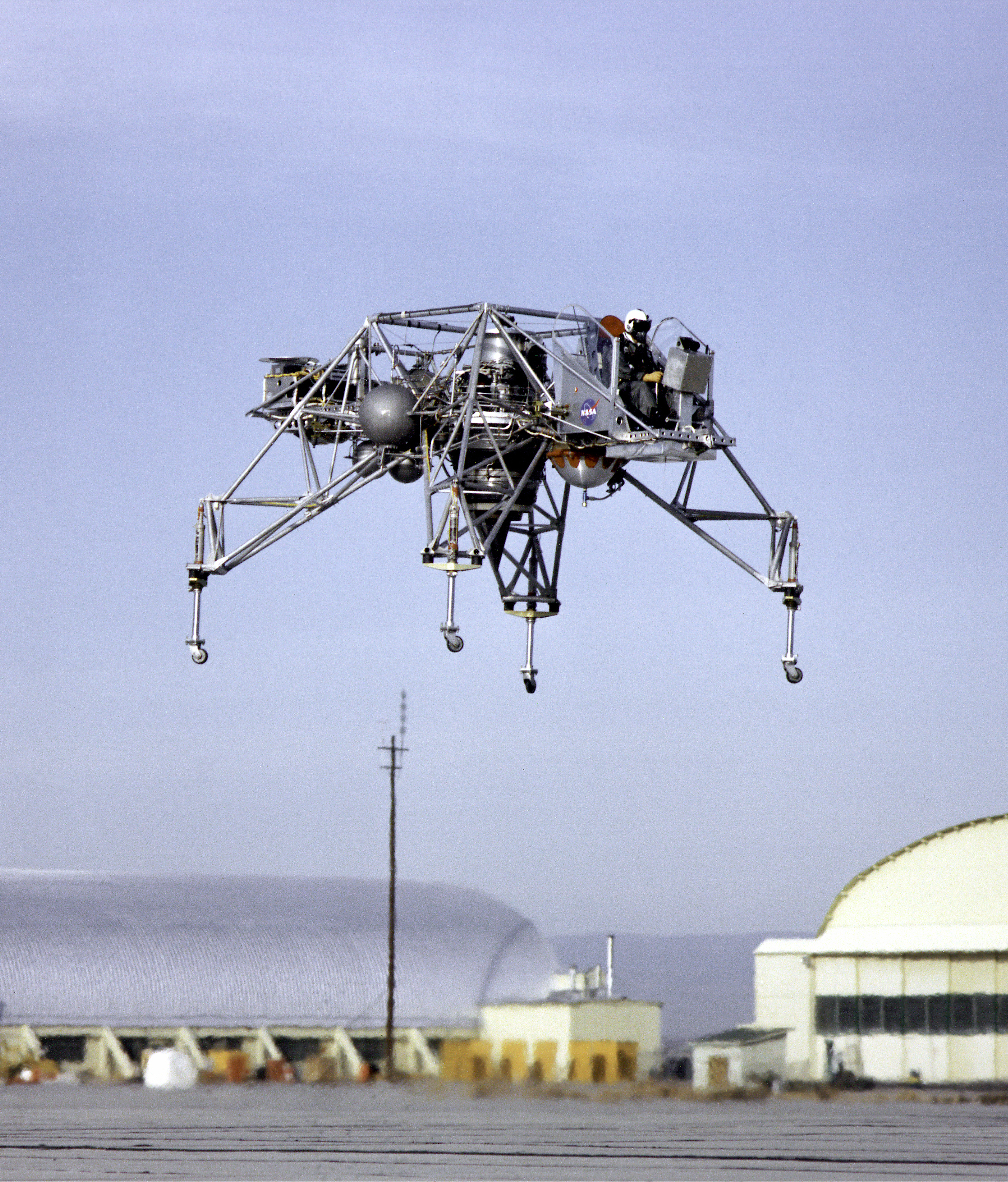 Lunar Landing Research Vehicle in Flight - GPN-2000-000215