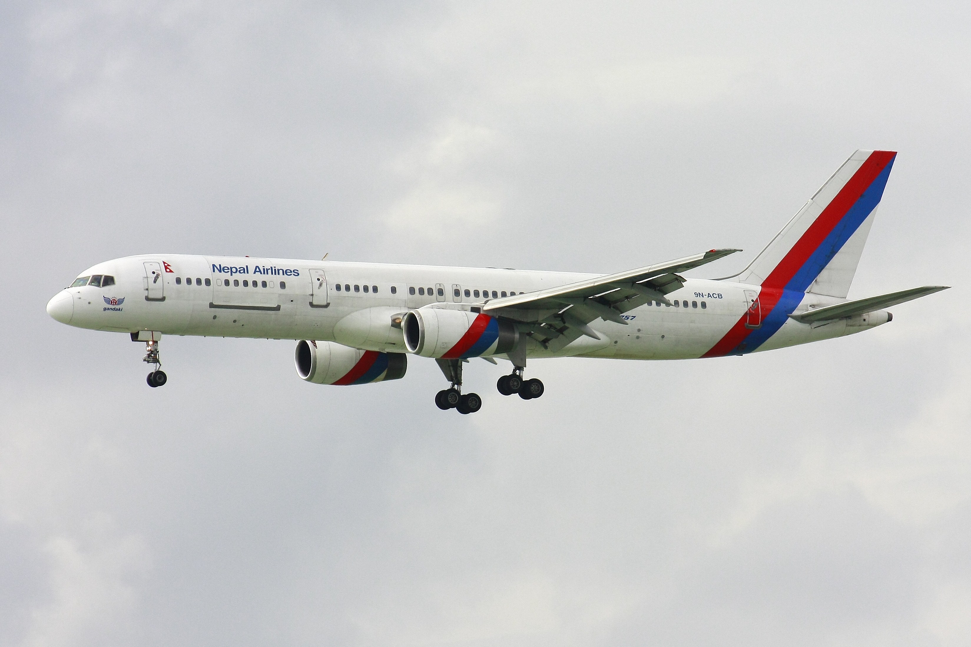 Nepal Airlines 757-200M 9N-ACB