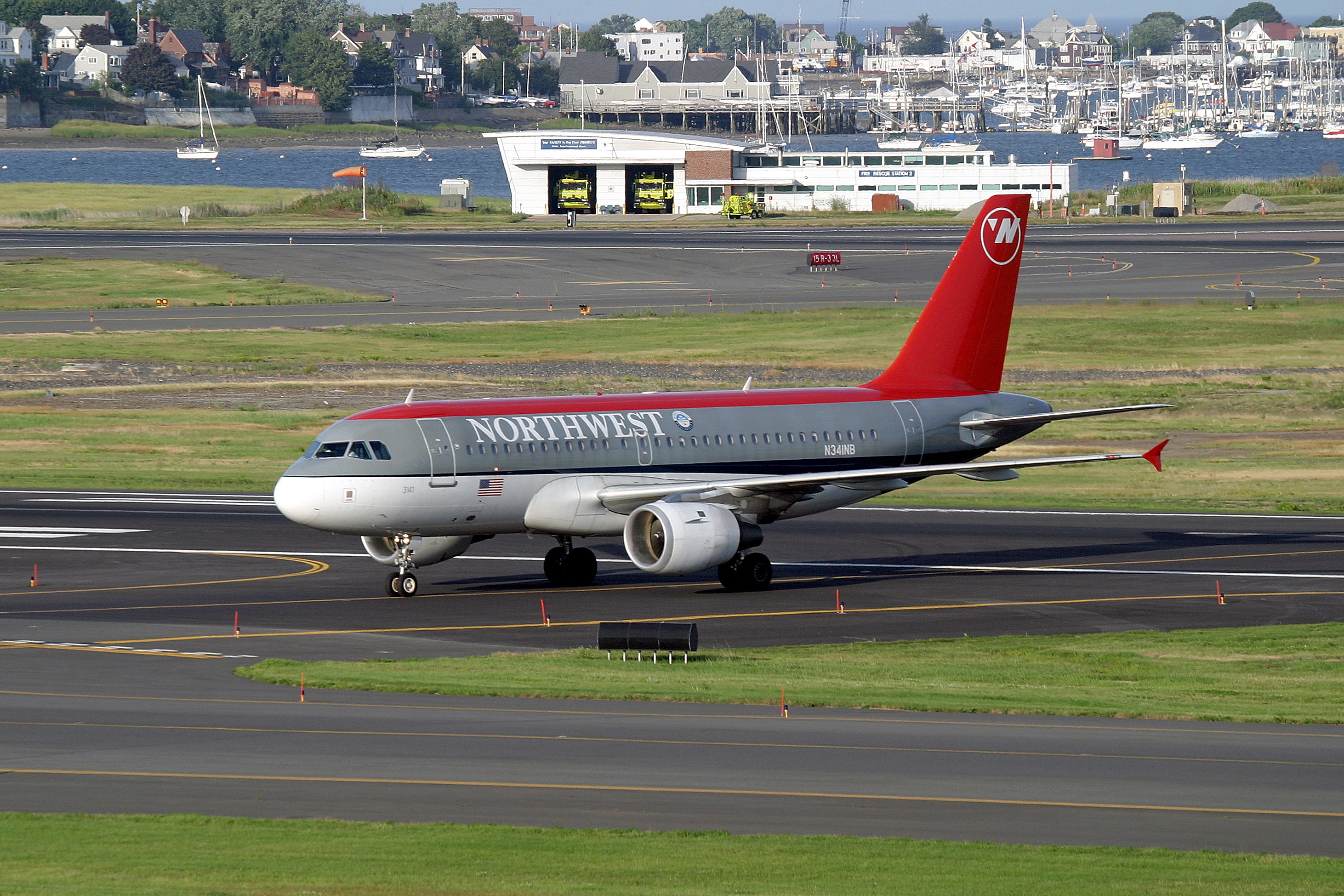 Northwest N341NB Airbus